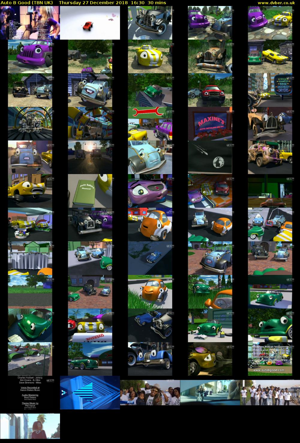 Auto B Good (TBN UK) Thursday 27 December 2018 16:30 - 17:00