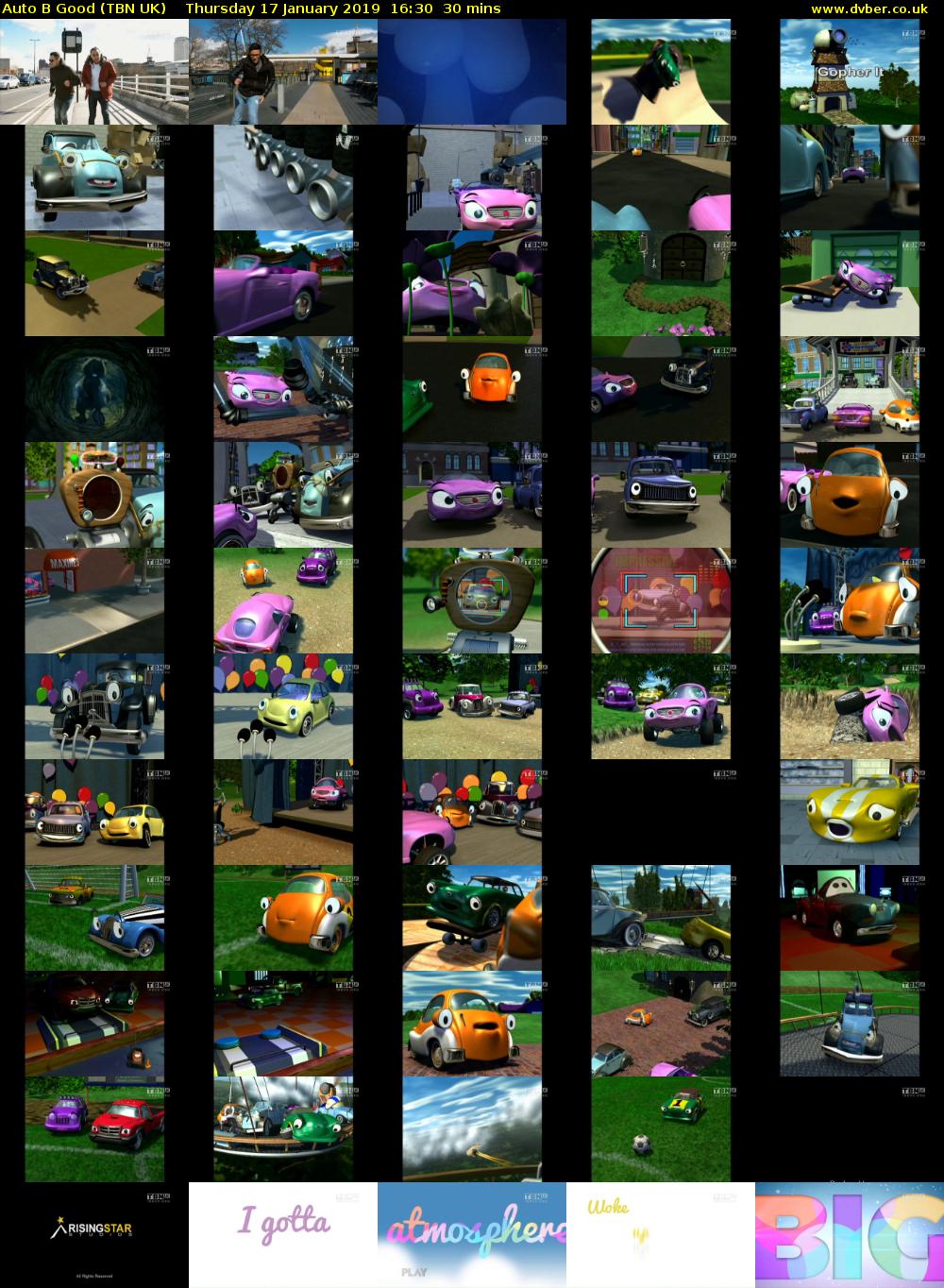 Auto B Good (TBN UK) Thursday 17 January 2019 16:30 - 17:00