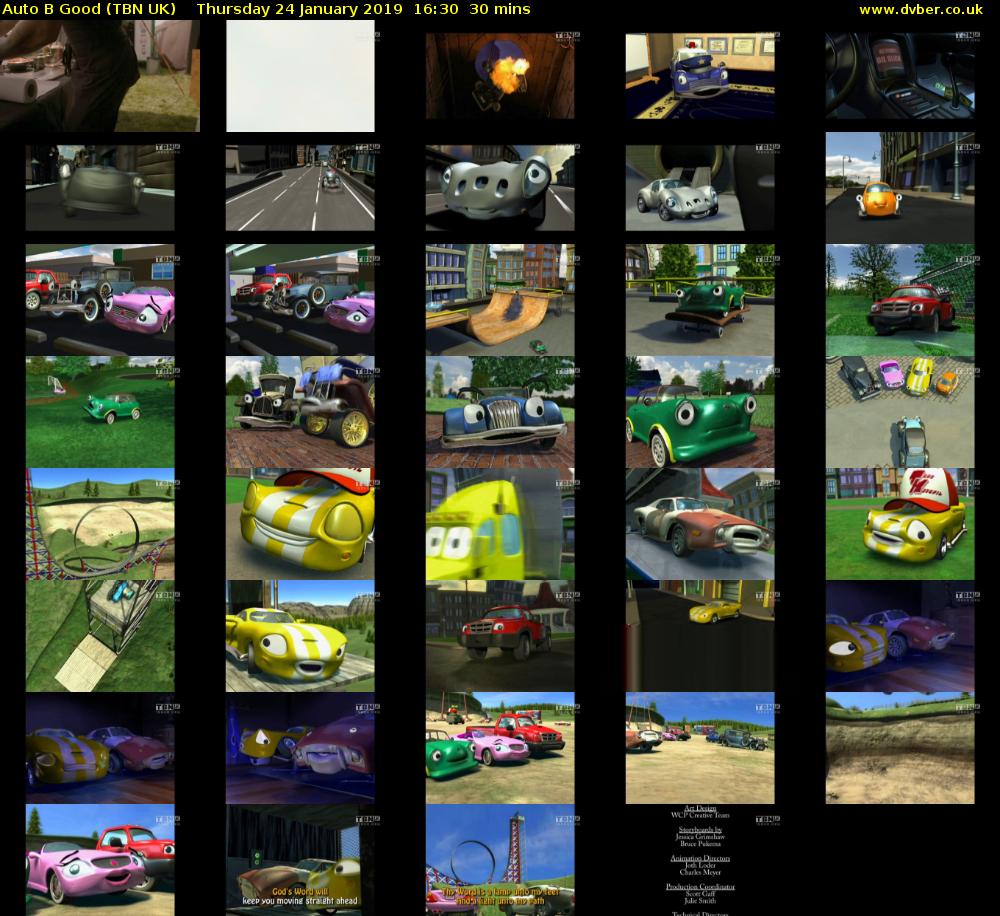 Auto B Good (TBN UK) Thursday 24 January 2019 16:30 - 17:00