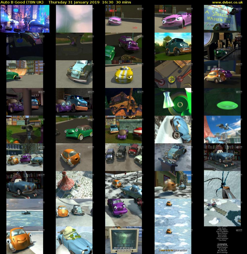 Auto B Good (TBN UK) Thursday 31 January 2019 16:30 - 17:00