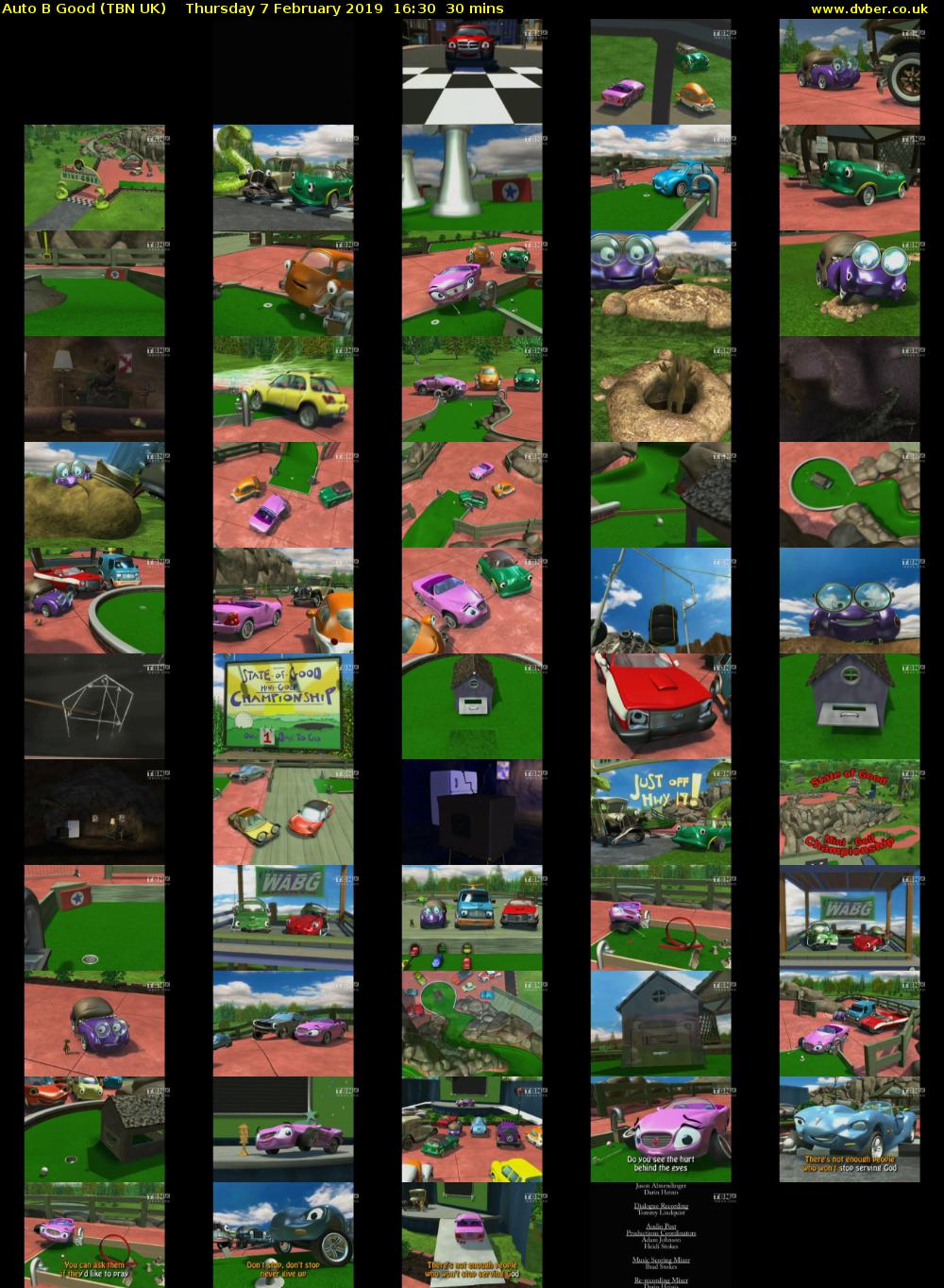 Auto B Good (TBN UK) Thursday 7 February 2019 16:30 - 17:00