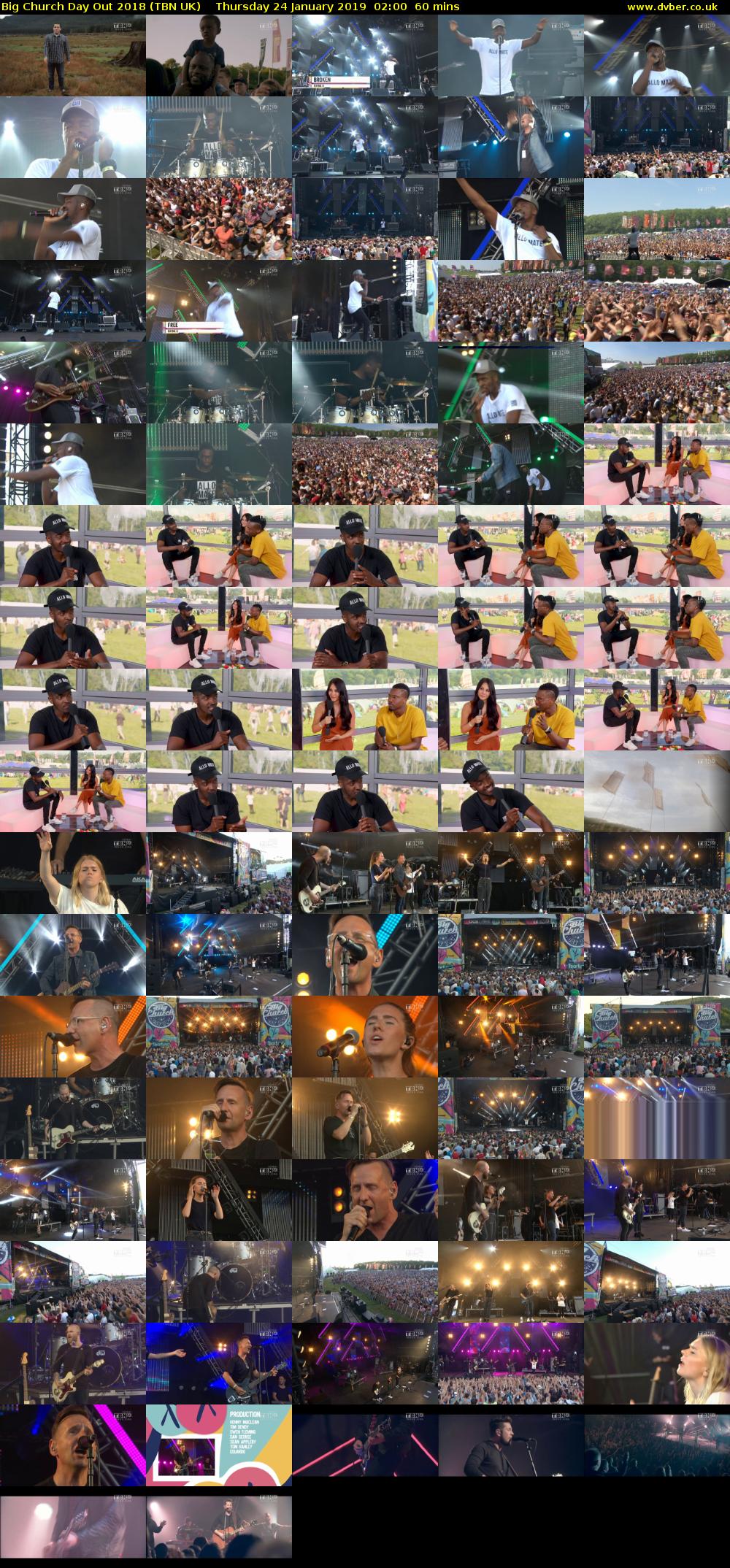 Big Church Day Out 2018 (TBN UK) Thursday 24 January 2019 02:00 - 03:00