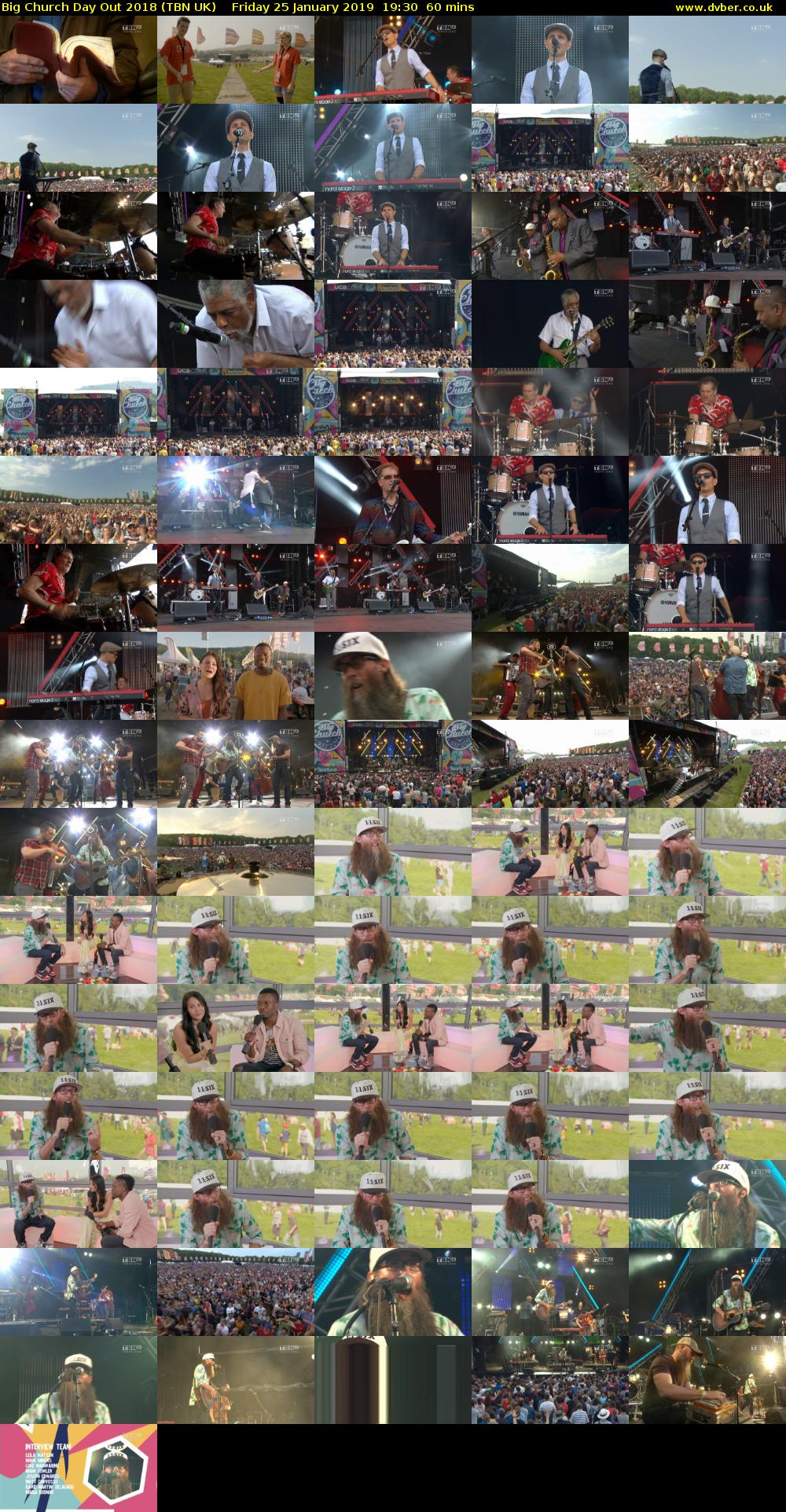 Big Church Day Out 2018 (TBN UK) Friday 25 January 2019 19:30 - 20:30