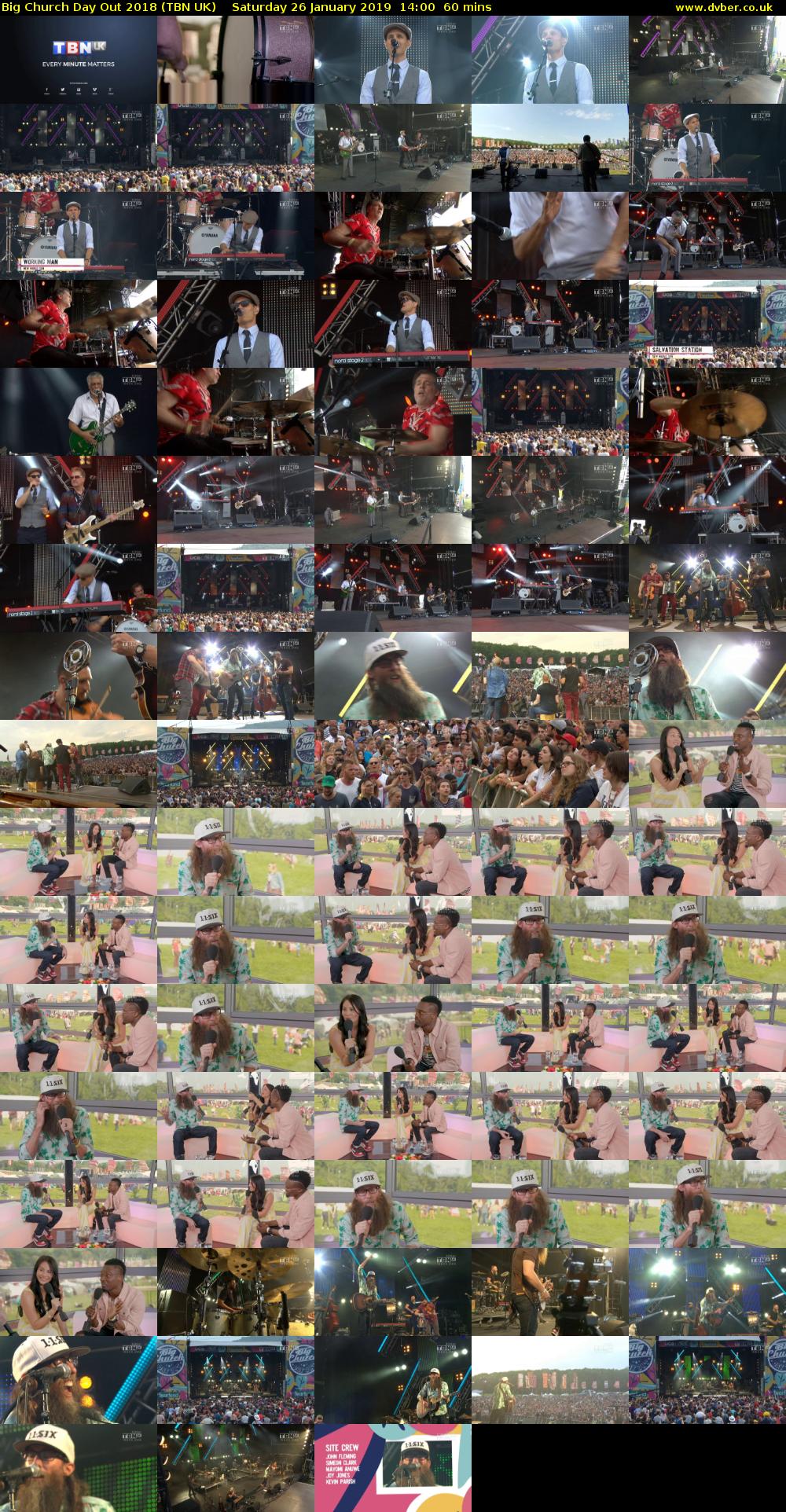 Big Church Day Out 2018 (TBN UK) Saturday 26 January 2019 14:00 - 15:00