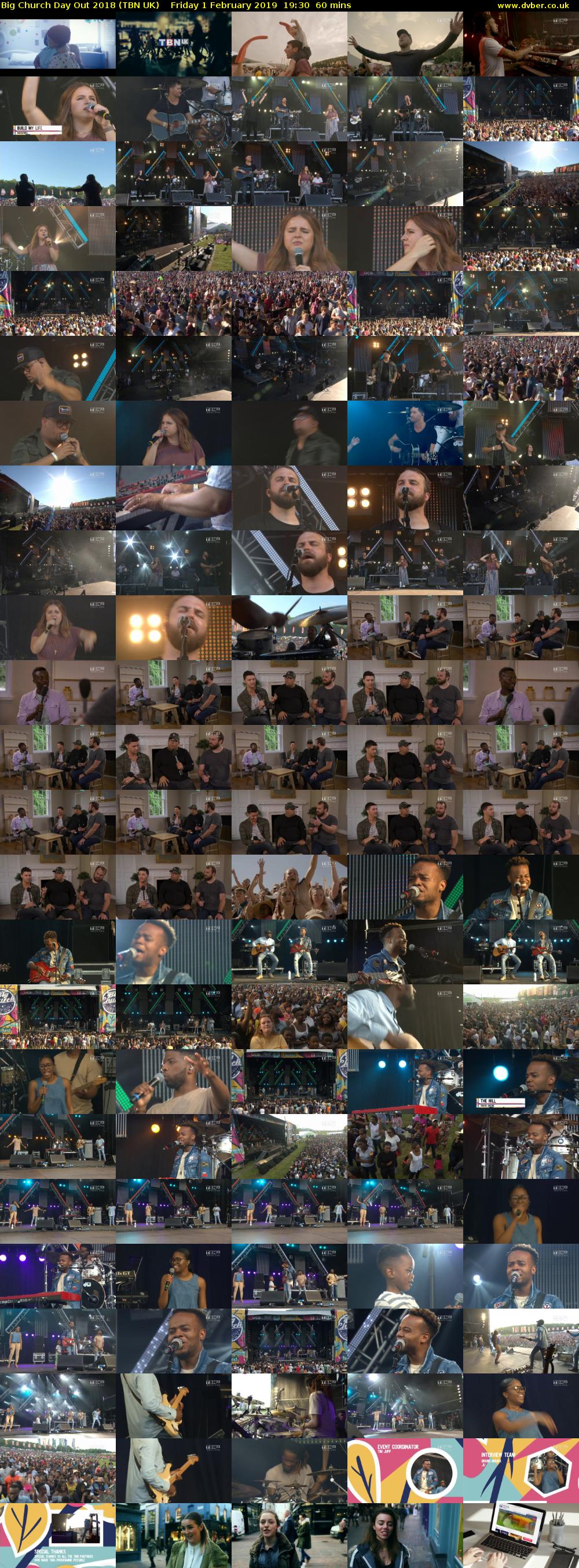 Big Church Day Out 2018 (TBN UK) Friday 1 February 2019 19:30 - 20:30