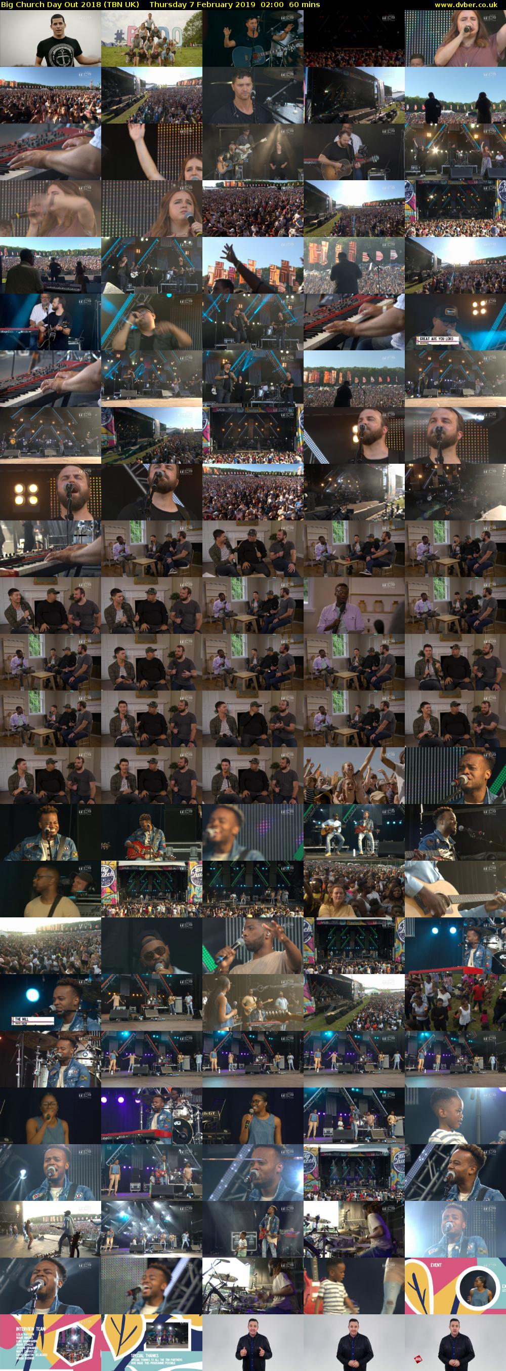 Big Church Day Out 2018 (TBN UK) Thursday 7 February 2019 02:00 - 03:00