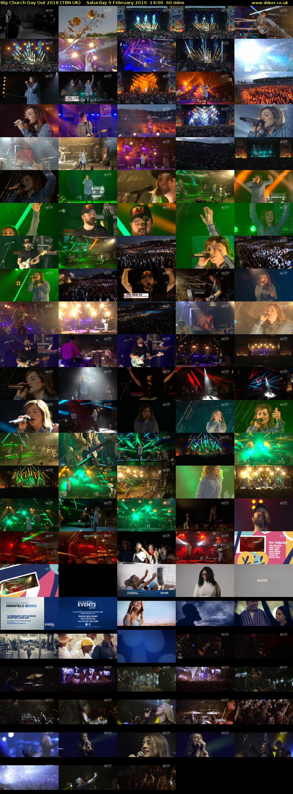 Big Church Day Out 2018 (TBN UK) Saturday 9 February 2019 14:00 - 15:00