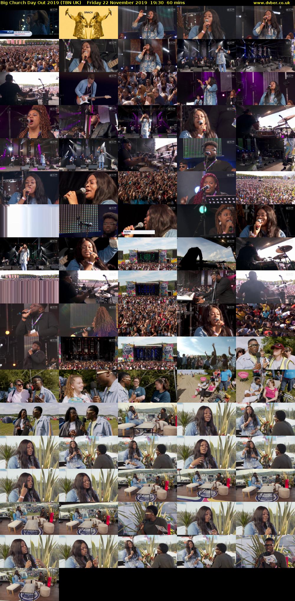 Big Church Day Out 2019 (TBN UK) Friday 22 November 2019 19:30 - 20:30