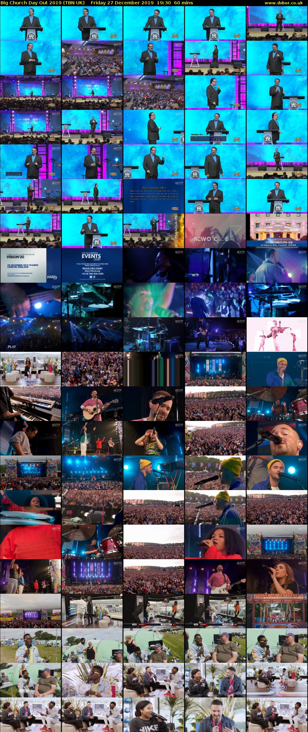 Big Church Day Out 2019 (TBN UK) Friday 27 December 2019 19:30 - 20:30