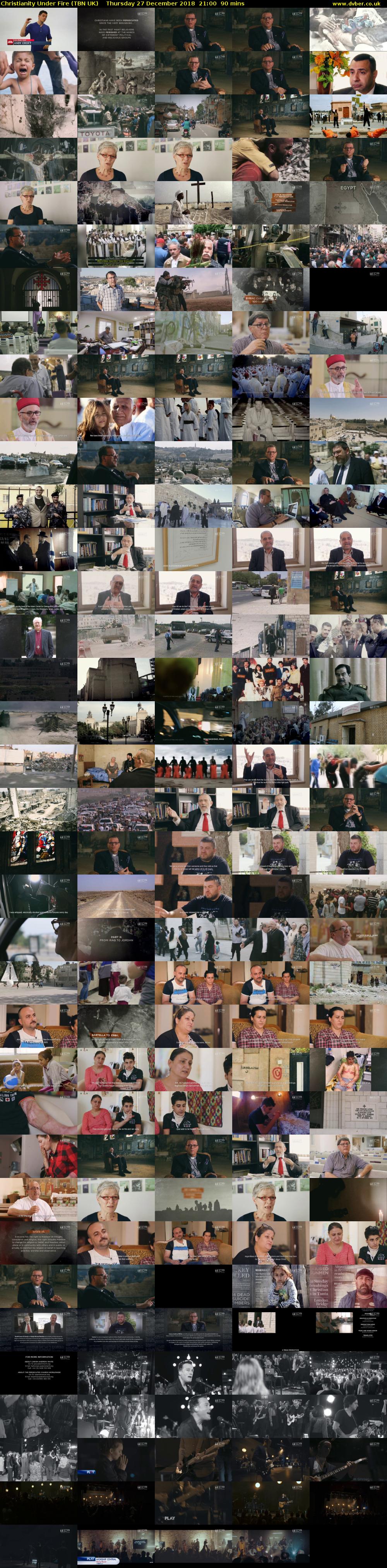 Christianity Under Fire (TBN UK) Thursday 27 December 2018 21:00 - 22:30