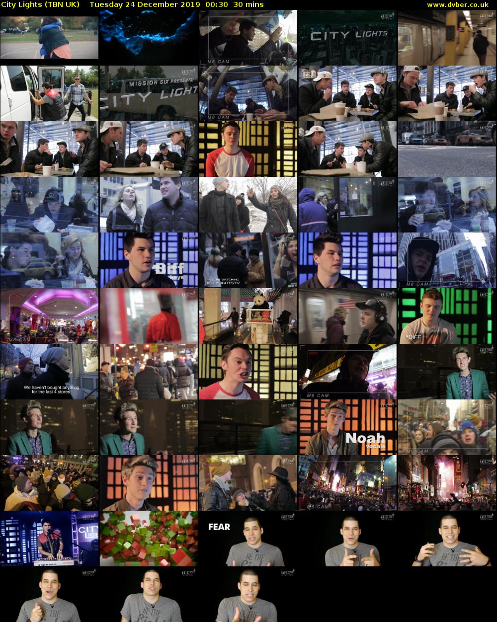 City Lights (TBN UK) Tuesday 24 December 2019 00:30 - 01:00