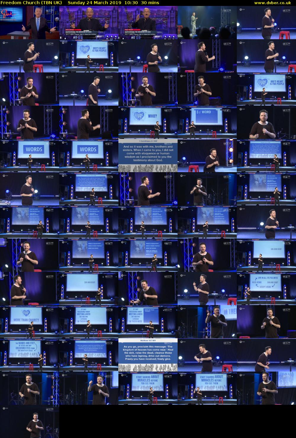 Freedom Church (TBN UK) Sunday 24 March 2019 10:30 - 11:00