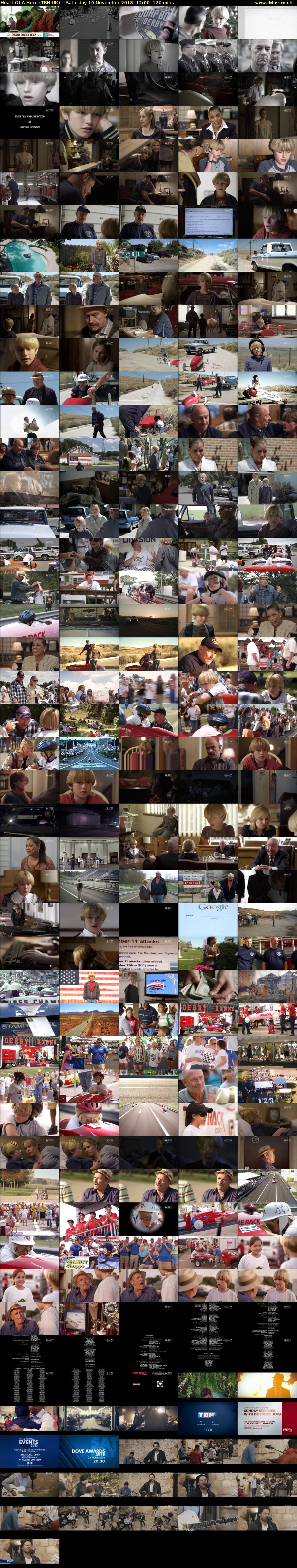 Heart Of A Hero (TBN UK) Saturday 10 November 2018 12:00 - 14:00