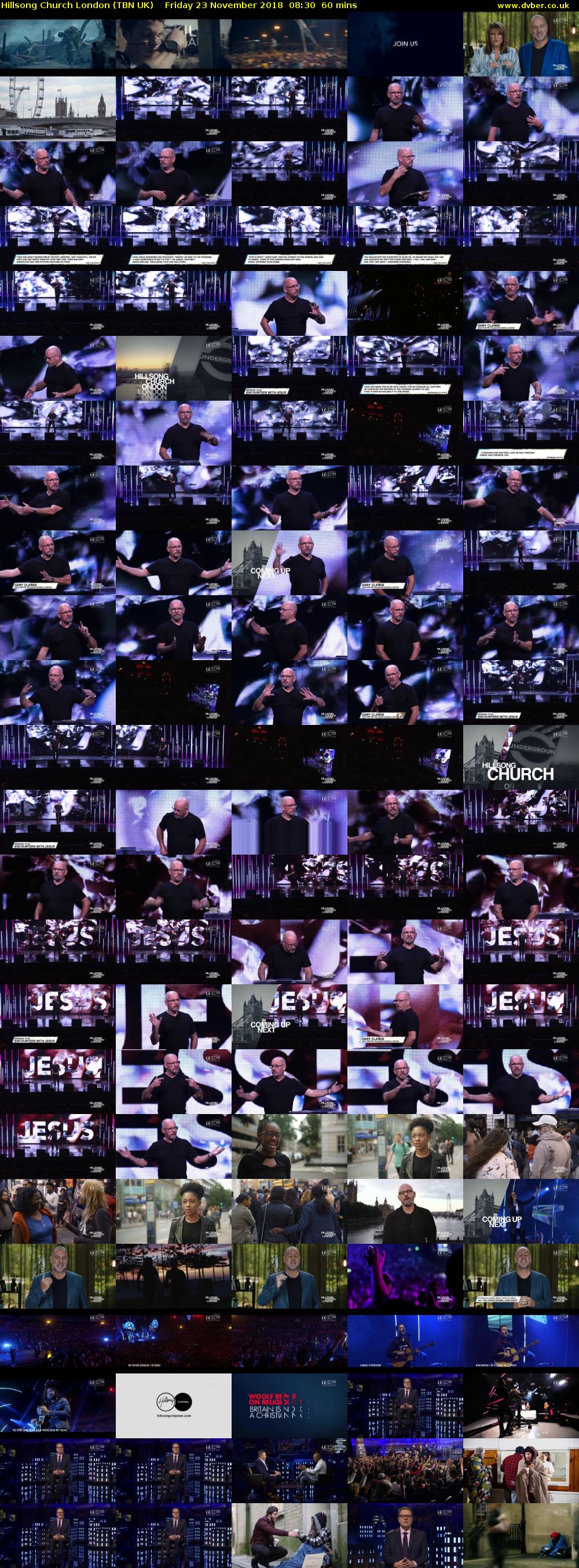 Hillsong Church London (TBN UK) Friday 23 November 2018 08:30 - 09:30