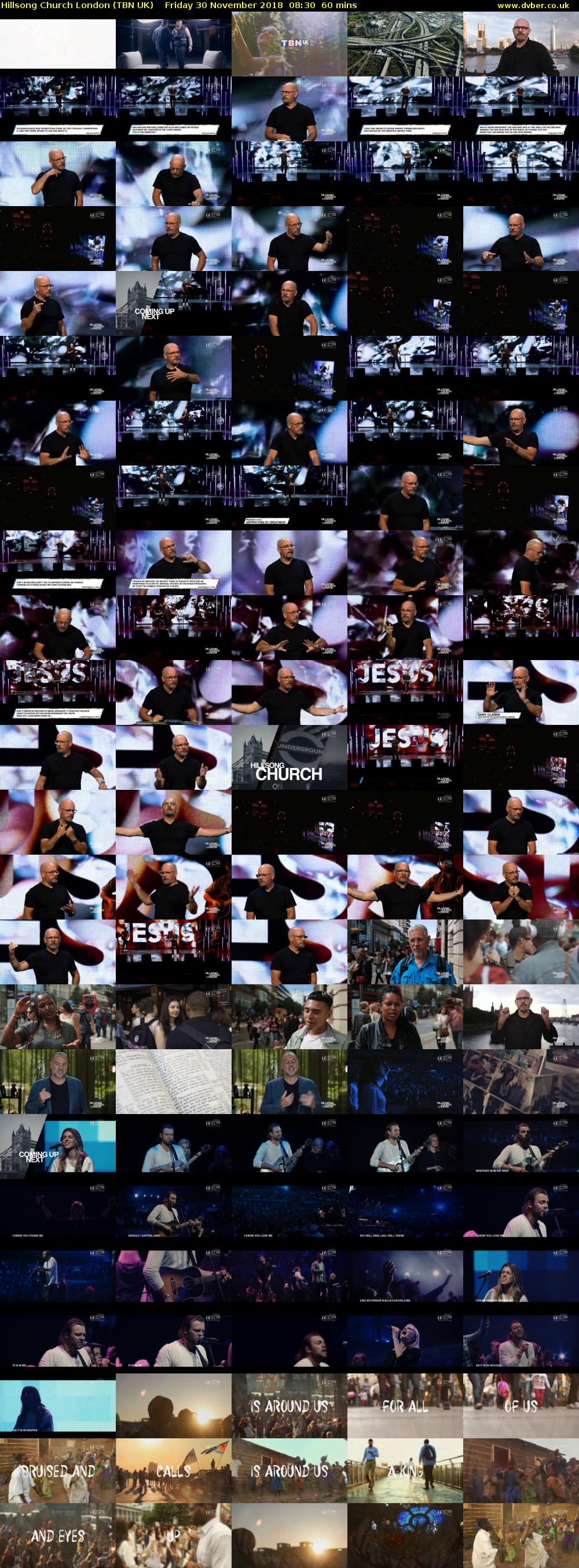 Hillsong Church London (TBN UK) Friday 30 November 2018 08:30 - 09:30