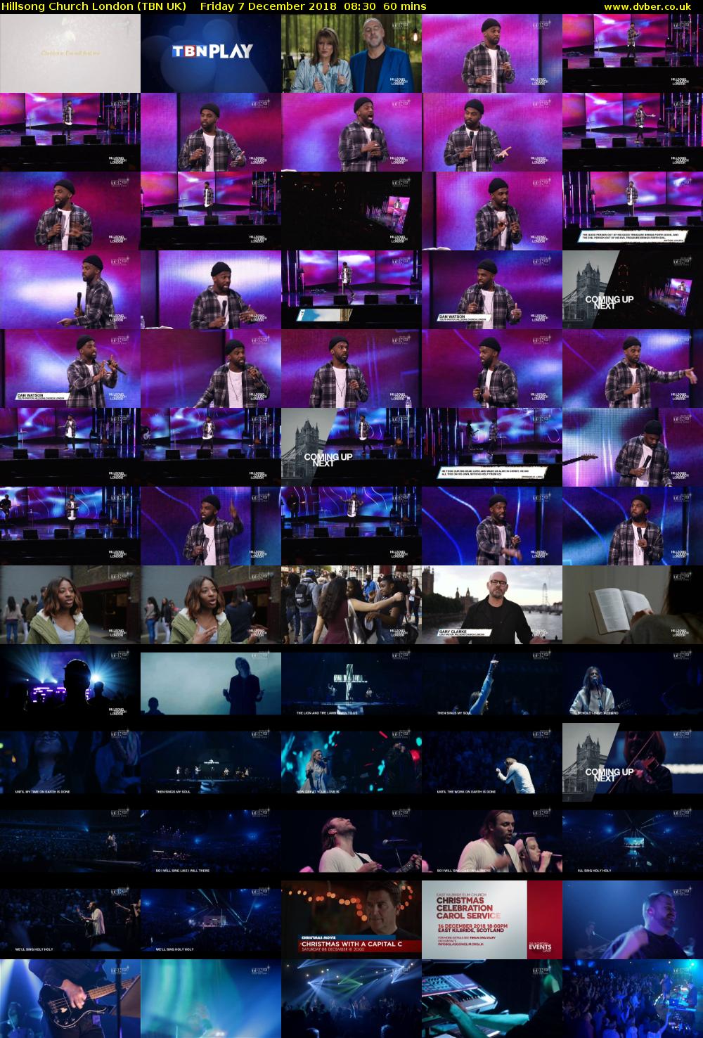 Hillsong Church London (TBN UK) Friday 7 December 2018 08:30 - 09:30