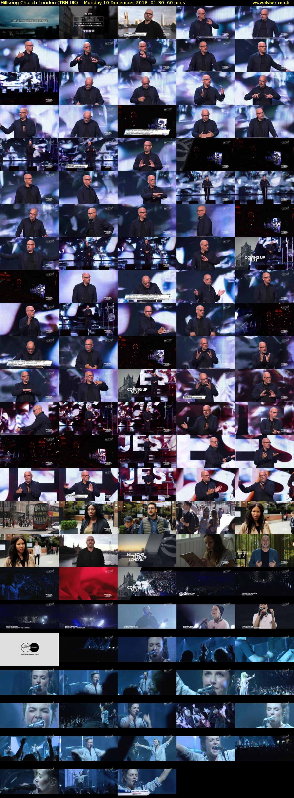 Hillsong Church London (TBN UK) Monday 10 December 2018 01:30 - 02:30