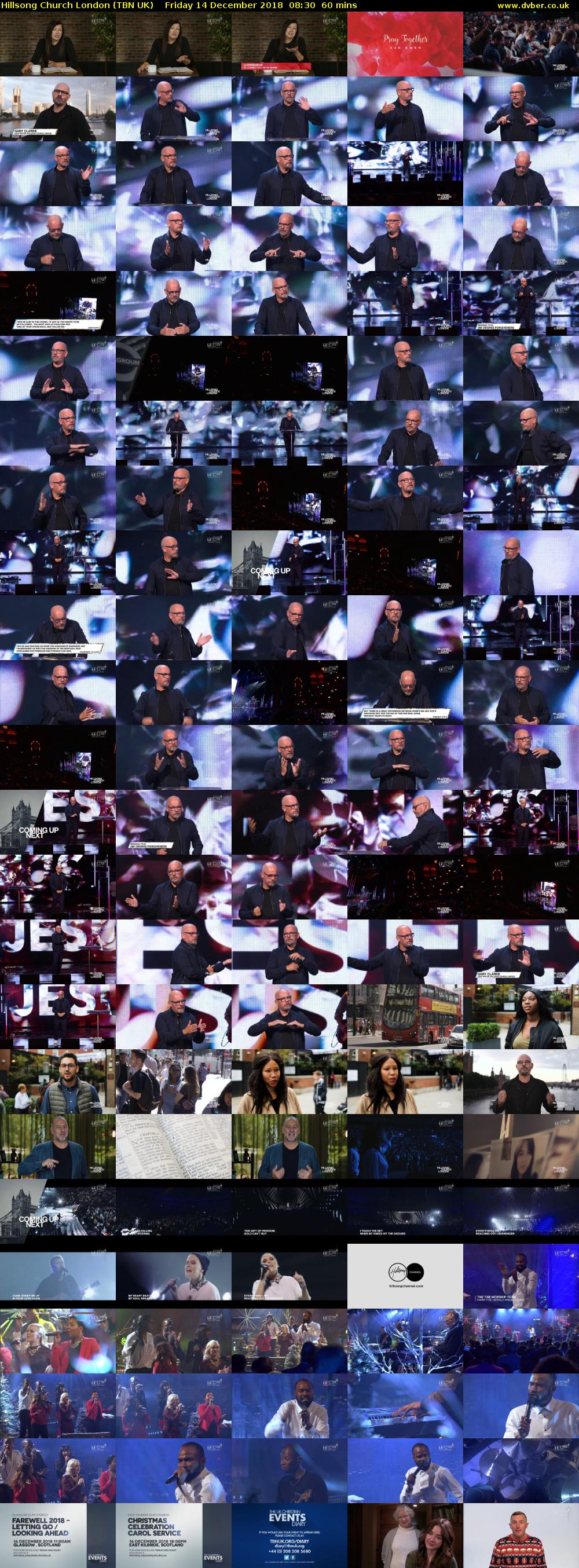 Hillsong Church London (TBN UK) Friday 14 December 2018 08:30 - 09:30