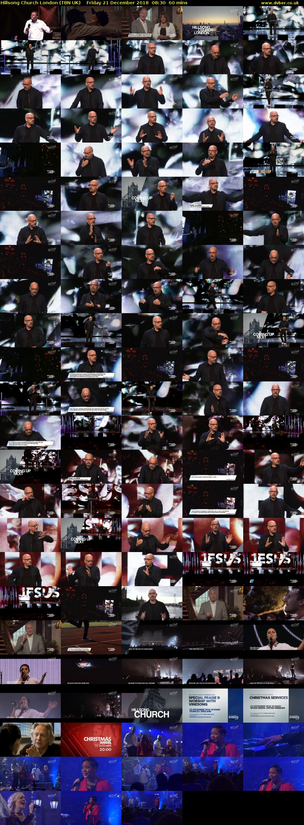 Hillsong Church London (TBN UK) Friday 21 December 2018 08:30 - 09:30