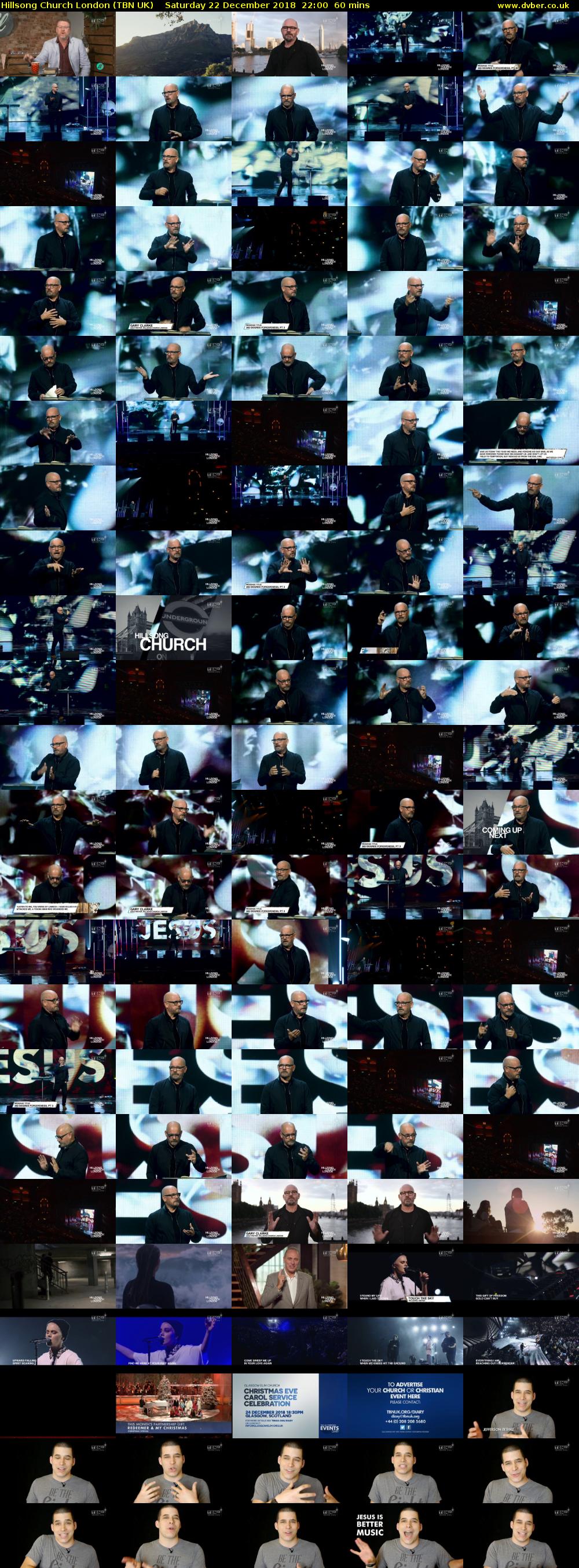 Hillsong Church London (TBN UK) Saturday 22 December 2018 22:00 - 23:00