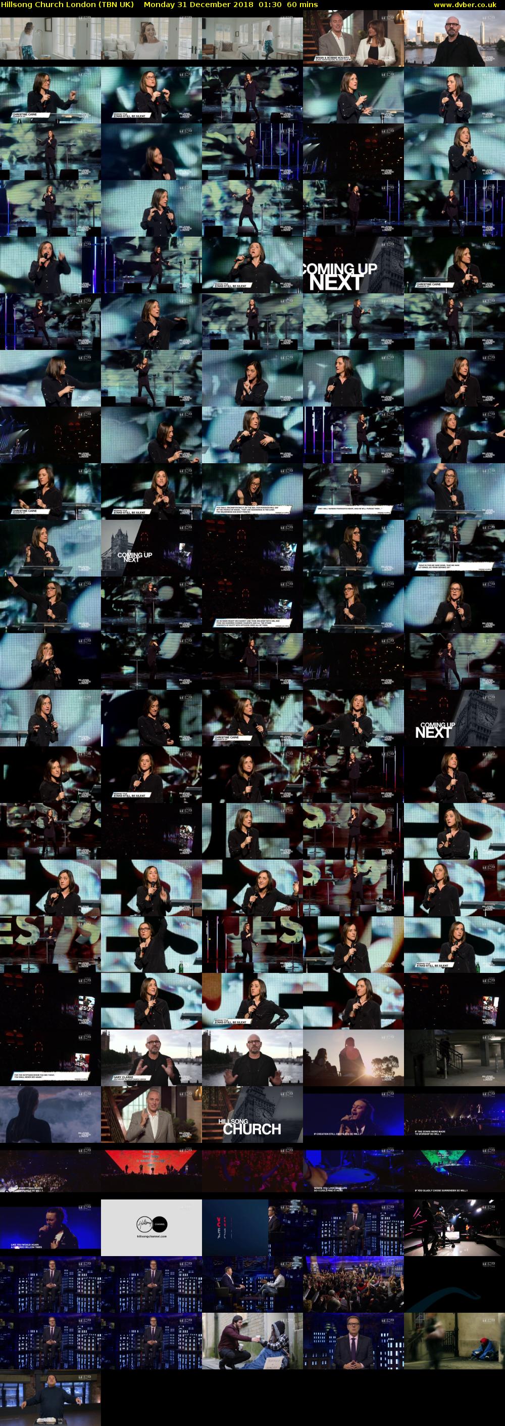 Hillsong Church London (TBN UK) Monday 31 December 2018 01:30 - 02:30