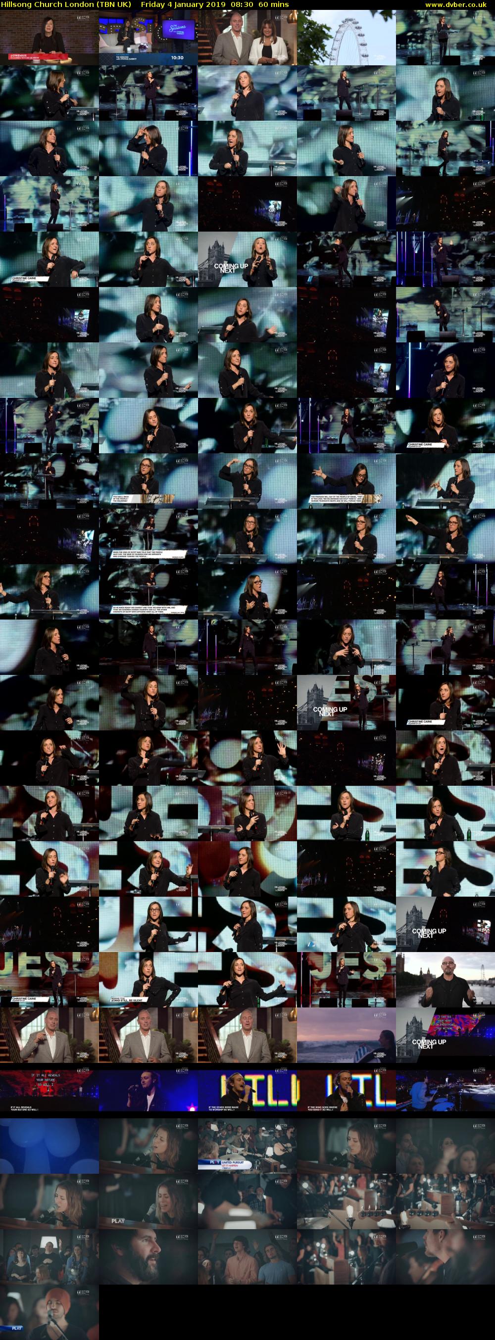 Hillsong Church London (TBN UK) Friday 4 January 2019 08:30 - 09:30