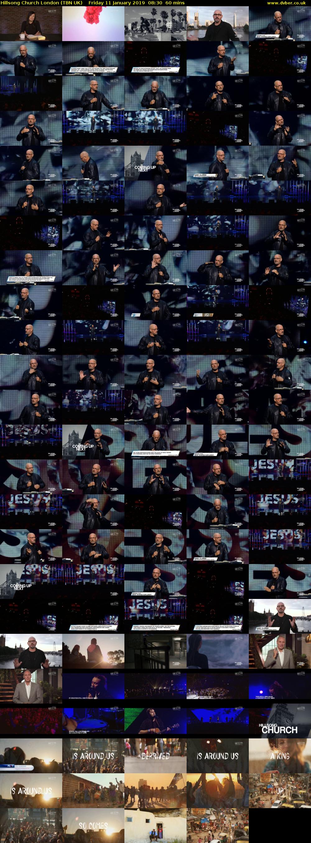 Hillsong Church London (TBN UK) Friday 11 January 2019 08:30 - 09:30