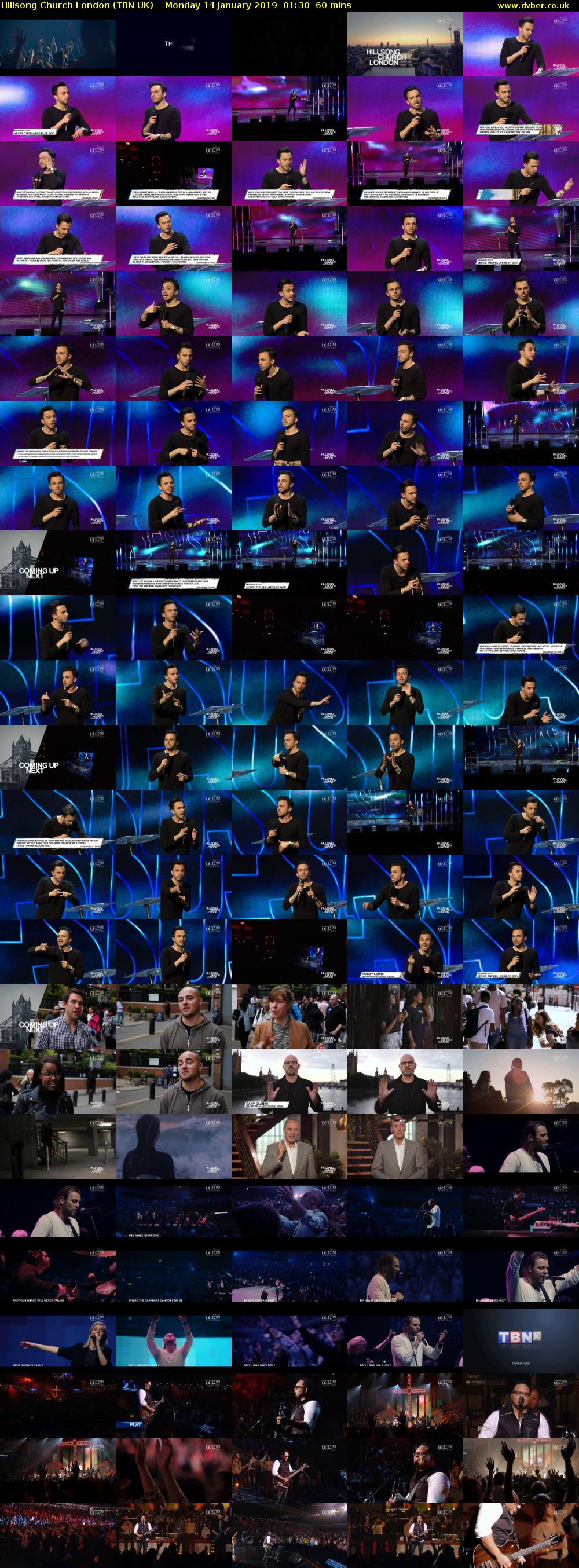 Hillsong Church London (TBN UK) Monday 14 January 2019 01:30 - 02:30