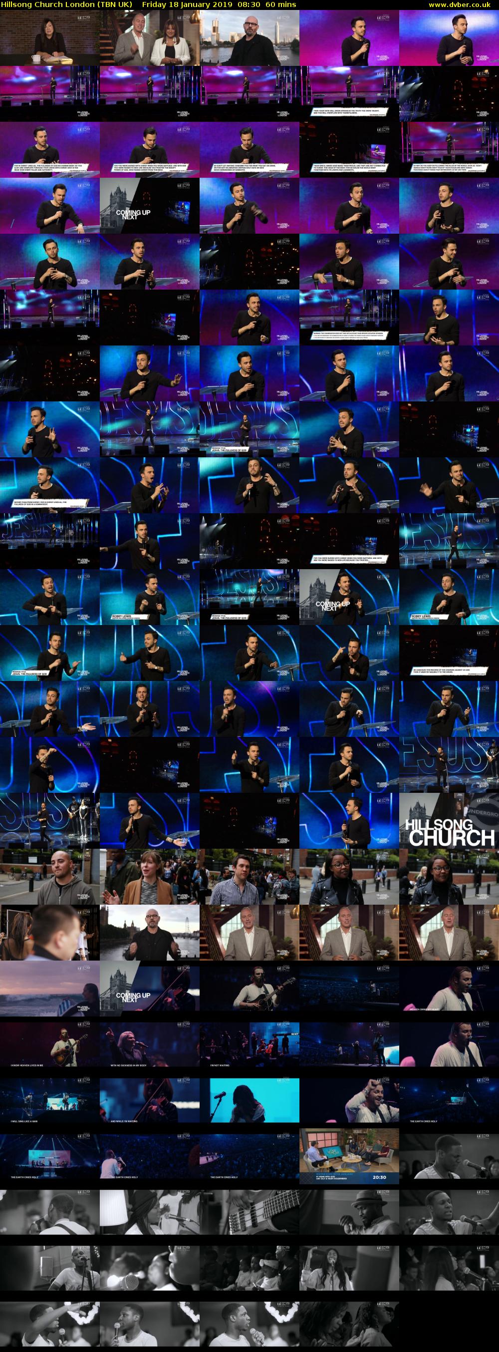 Hillsong Church London (TBN UK) Friday 18 January 2019 08:30 - 09:30