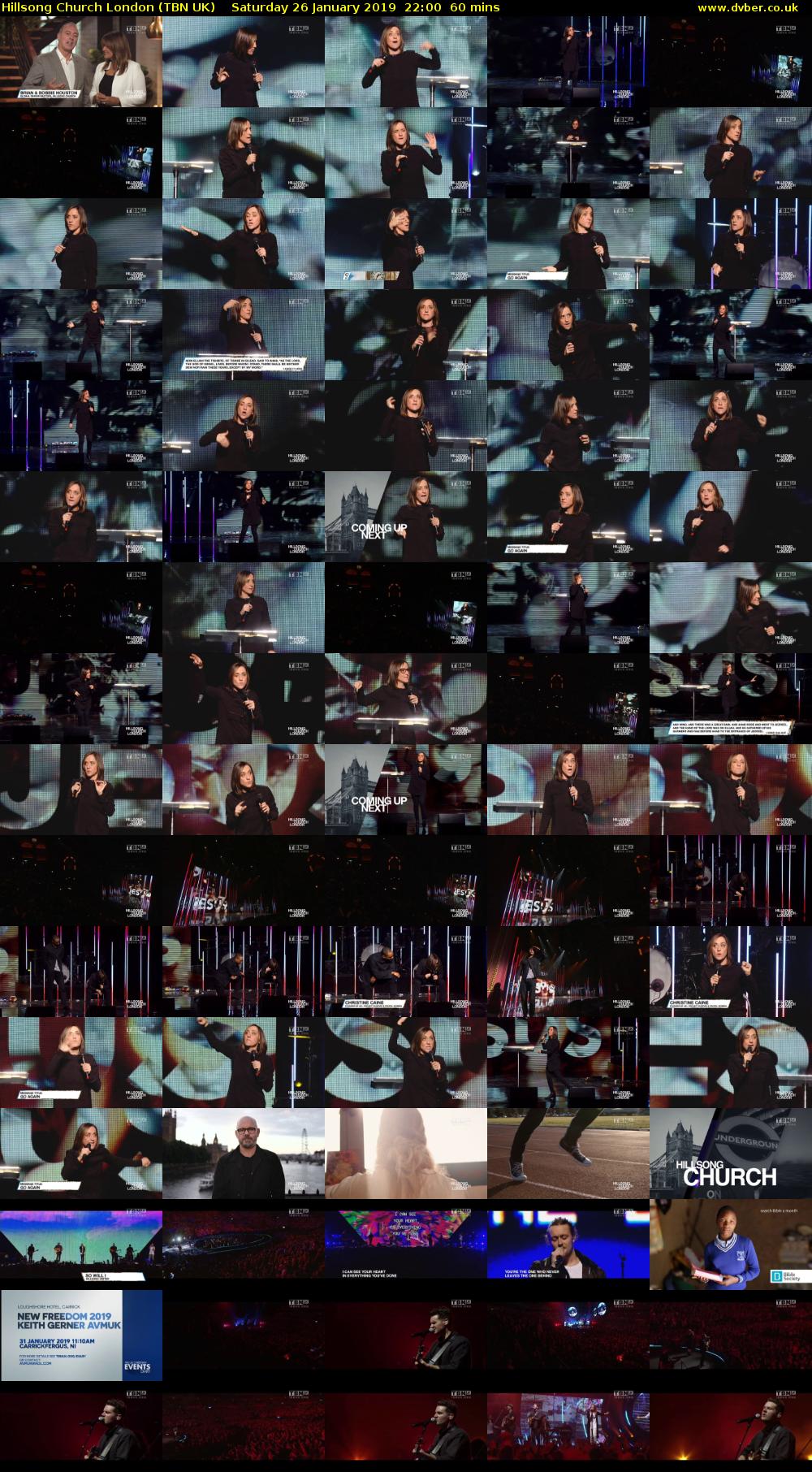 Hillsong Church London (TBN UK) Saturday 26 January 2019 22:00 - 23:00