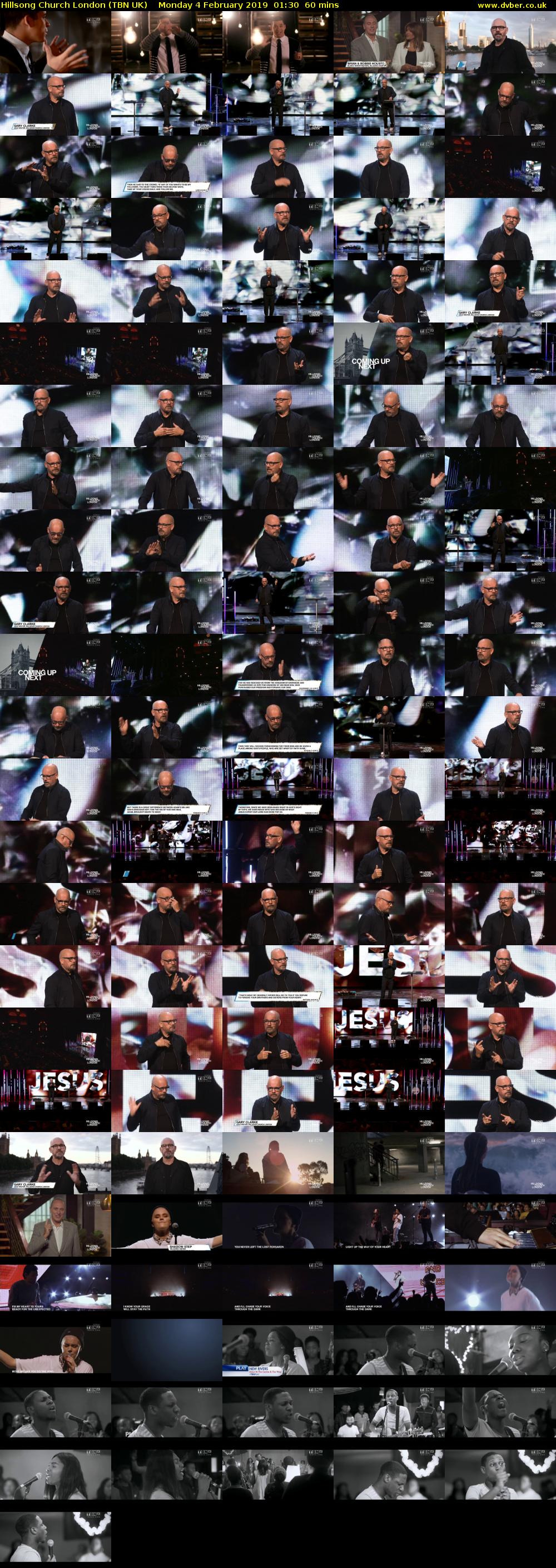 Hillsong Church London (TBN UK) Monday 4 February 2019 01:30 - 02:30