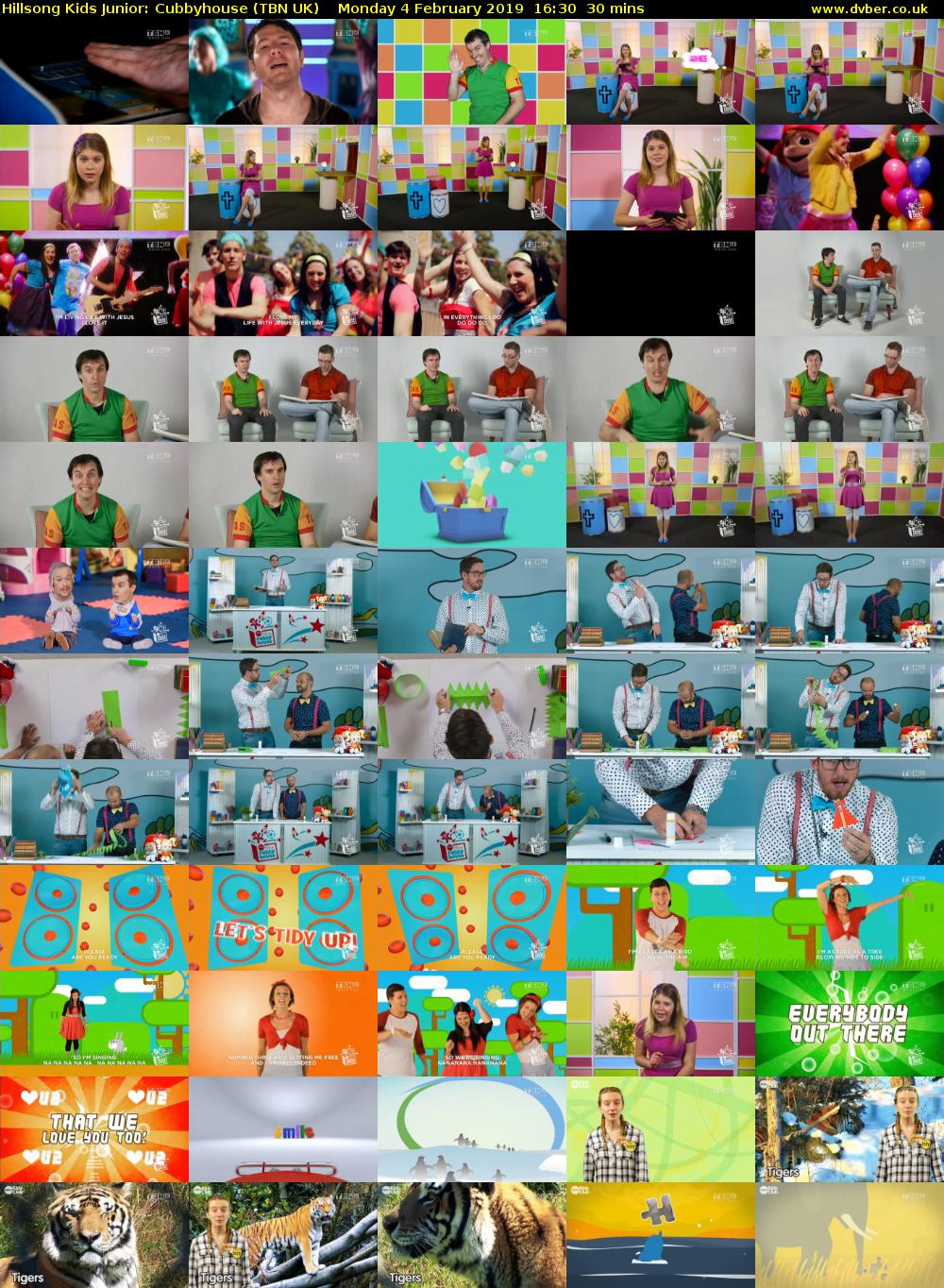 Hillsong Kids Junior: Cubbyhouse (TBN UK) Monday 4 February 2019 16:30 - 17:00