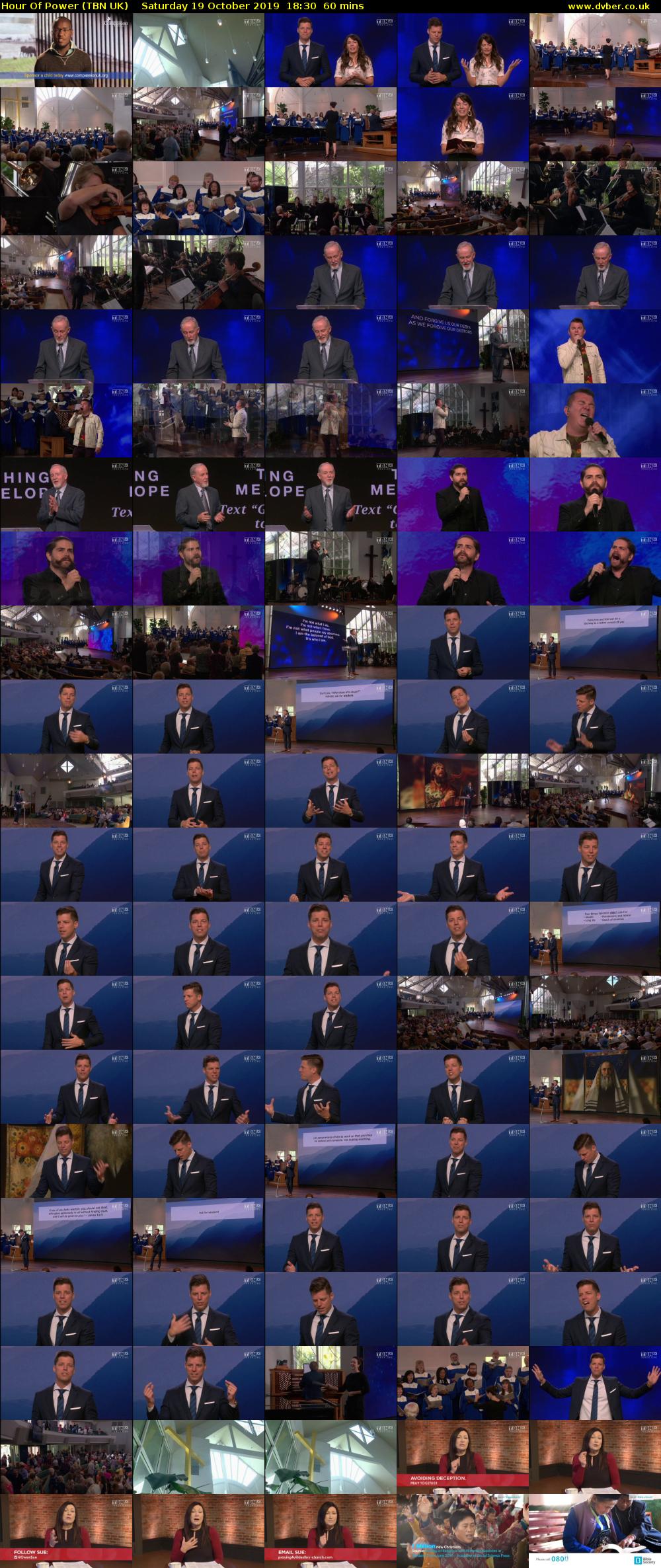 Hour Of Power (TBN UK) Saturday 19 October 2019 18:30 - 19:30