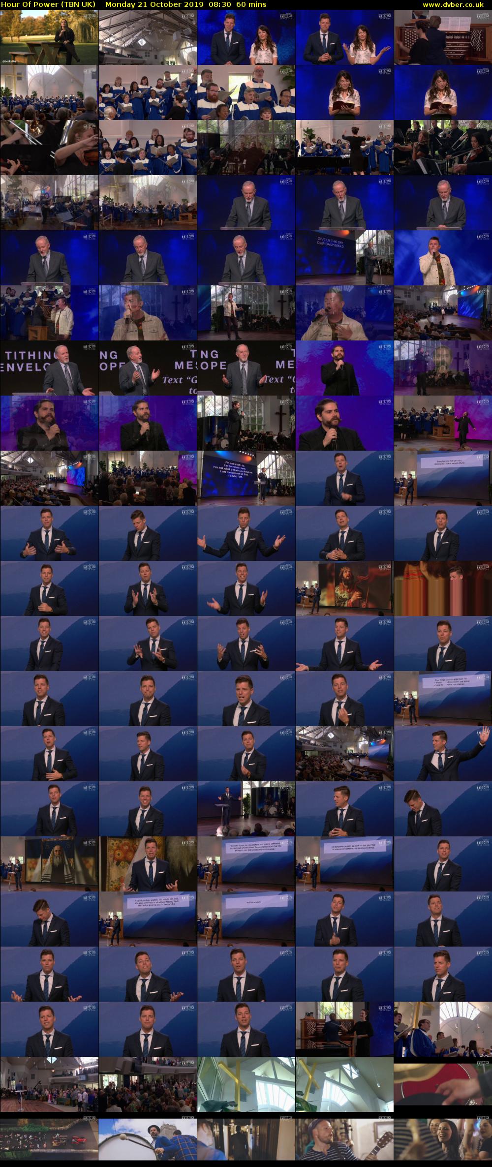 Hour Of Power (TBN UK) Monday 21 October 2019 08:30 - 09:30