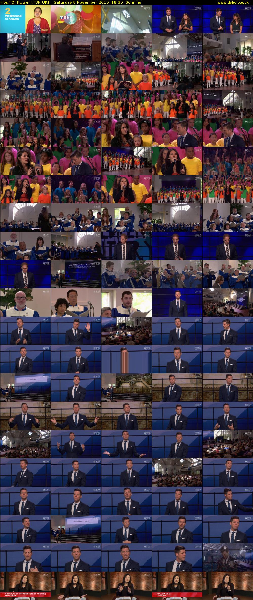 Hour Of Power (TBN UK) Saturday 9 November 2019 18:30 - 19:30