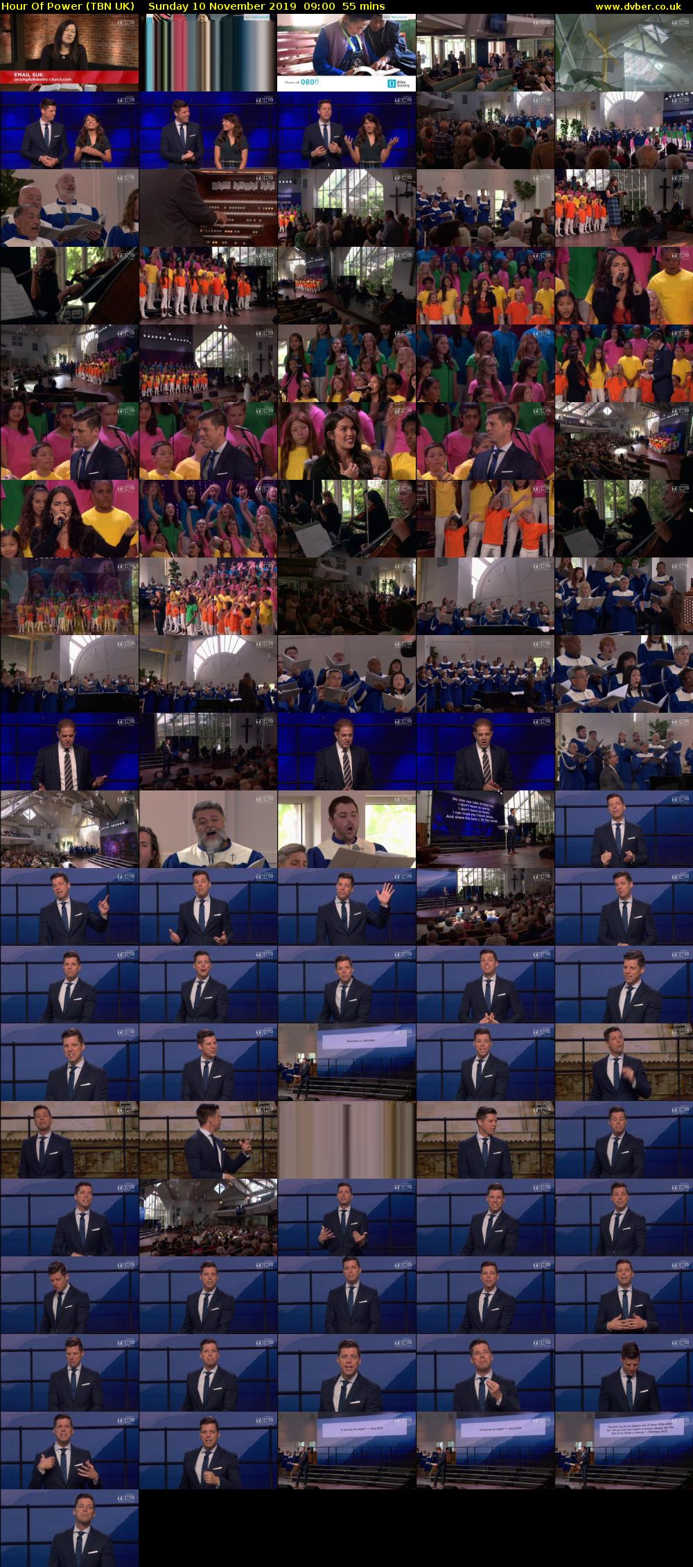 Hour Of Power (TBN UK) Sunday 10 November 2019 09:00 - 09:55