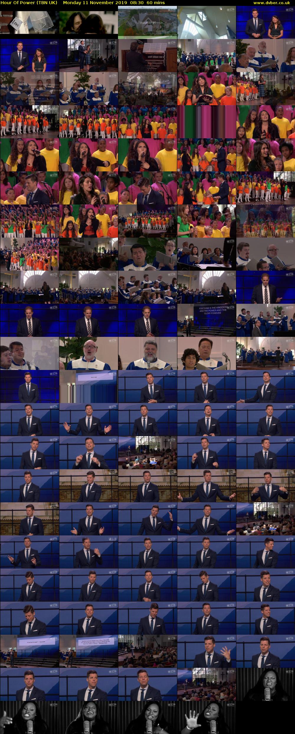 Hour Of Power (TBN UK) Monday 11 November 2019 08:30 - 09:30