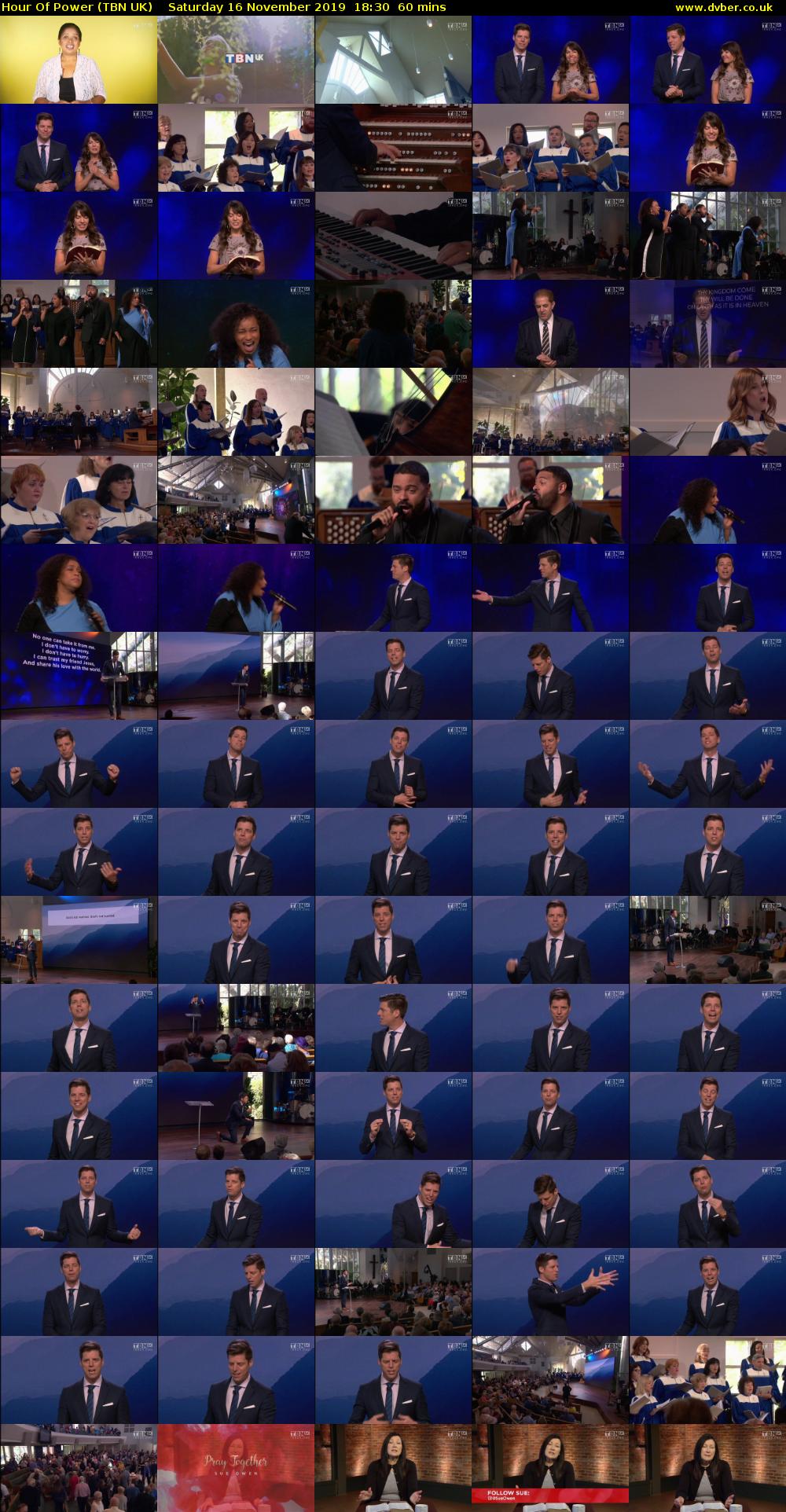 Hour Of Power (TBN UK) Saturday 16 November 2019 18:30 - 19:30