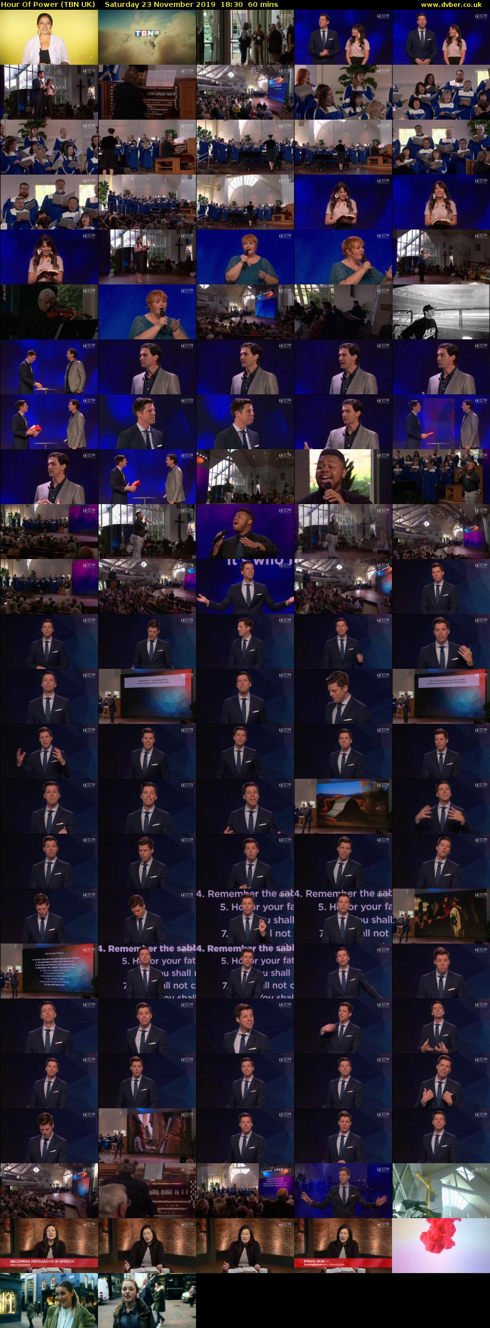 Hour Of Power (TBN UK) Saturday 23 November 2019 18:30 - 19:30
