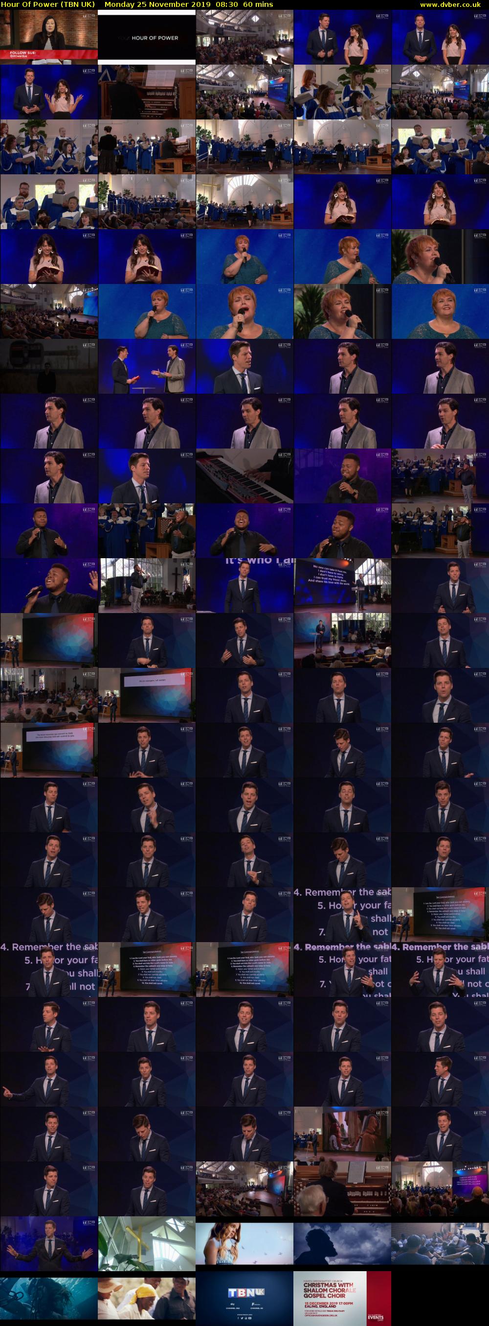 Hour Of Power (TBN UK) Monday 25 November 2019 08:30 - 09:30