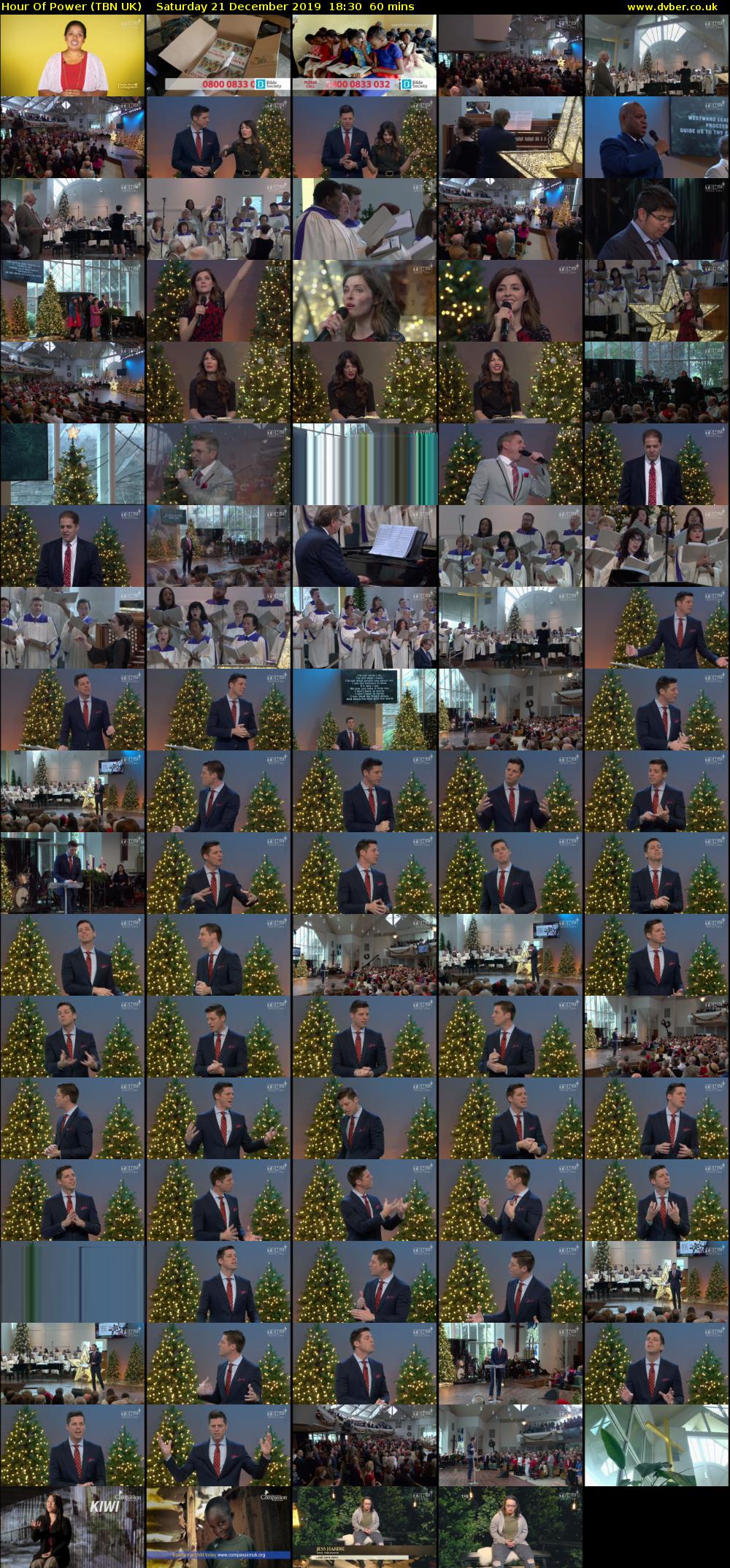 Hour Of Power (TBN UK) Saturday 21 December 2019 18:30 - 19:30