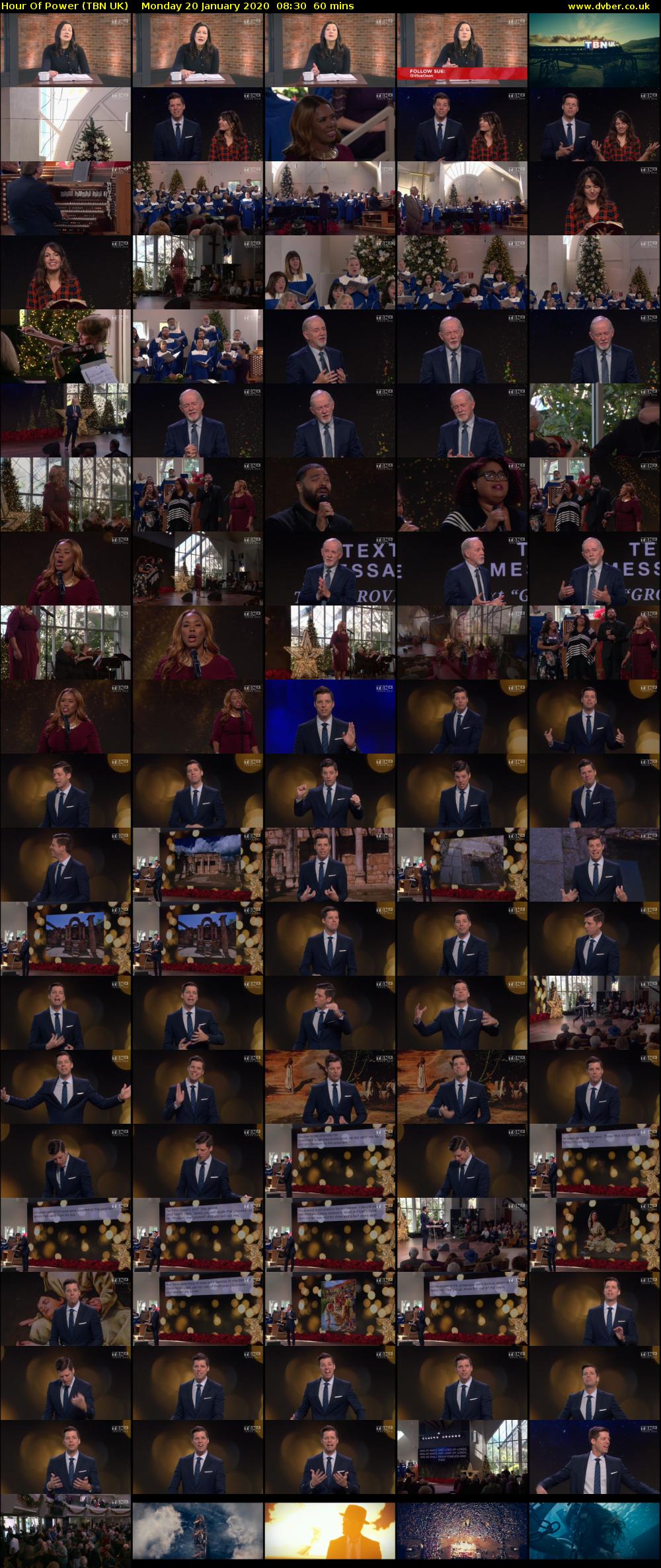 Hour Of Power (TBN UK) Monday 20 January 2020 08:30 - 09:30