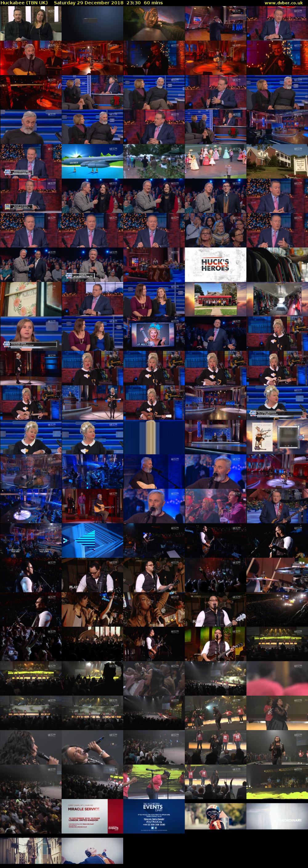 Huckabee (TBN UK) Saturday 29 December 2018 23:30 - 00:30