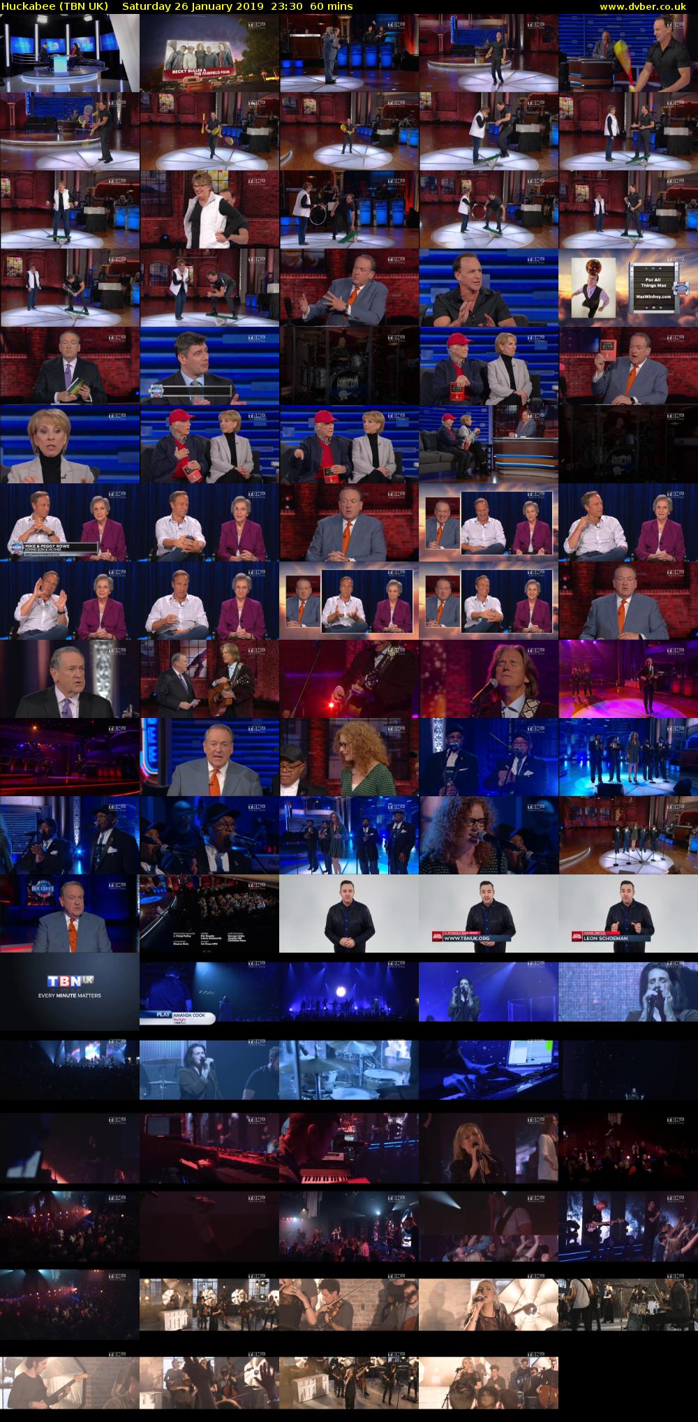 Huckabee (TBN UK) Saturday 26 January 2019 23:30 - 00:30