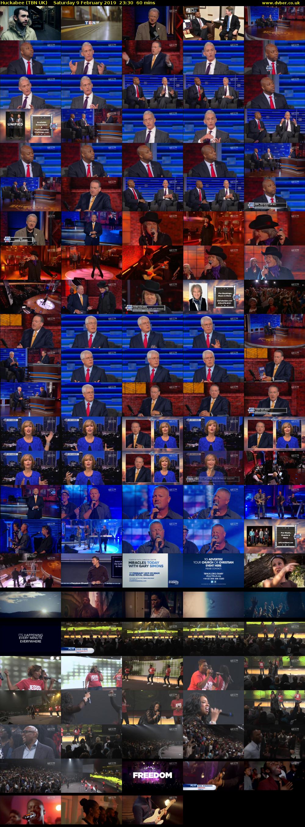Huckabee (TBN UK) Saturday 9 February 2019 23:30 - 00:30