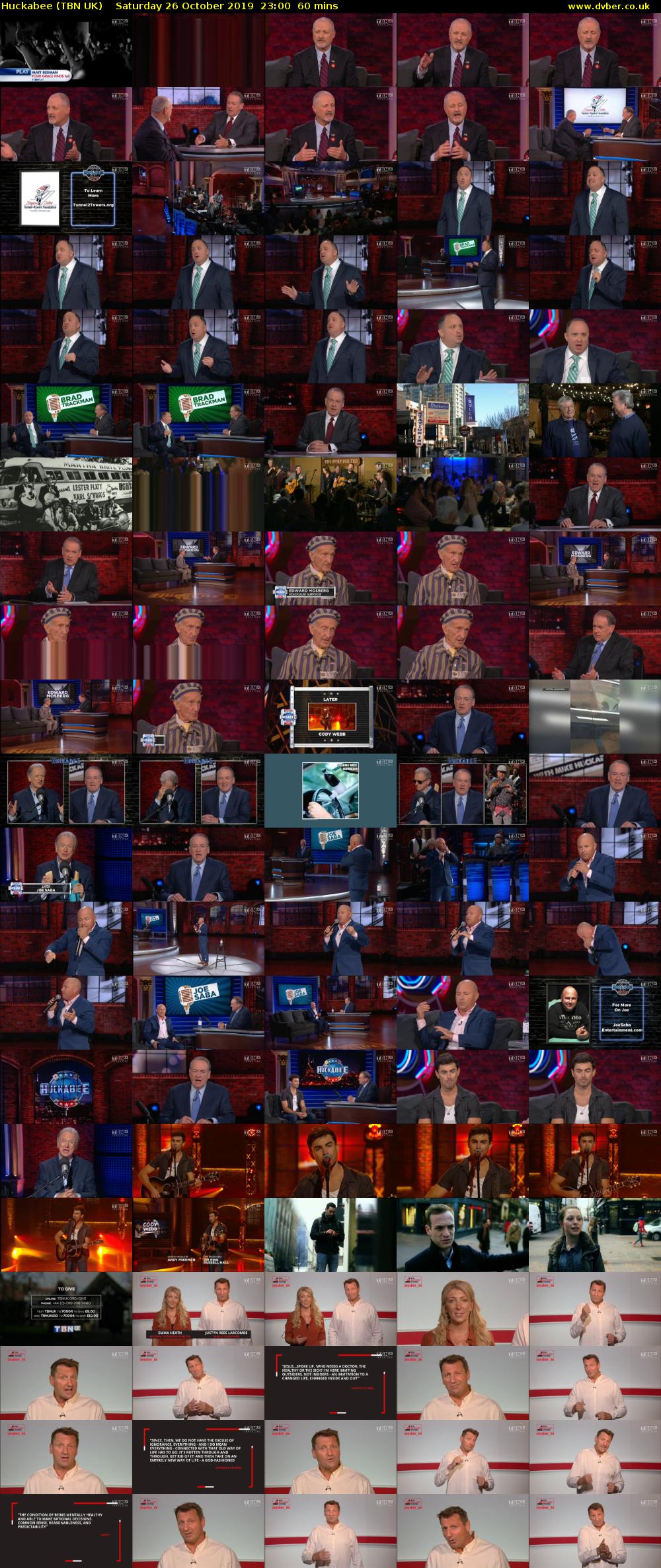 Huckabee (TBN UK) Saturday 26 October 2019 23:00 - 00:00