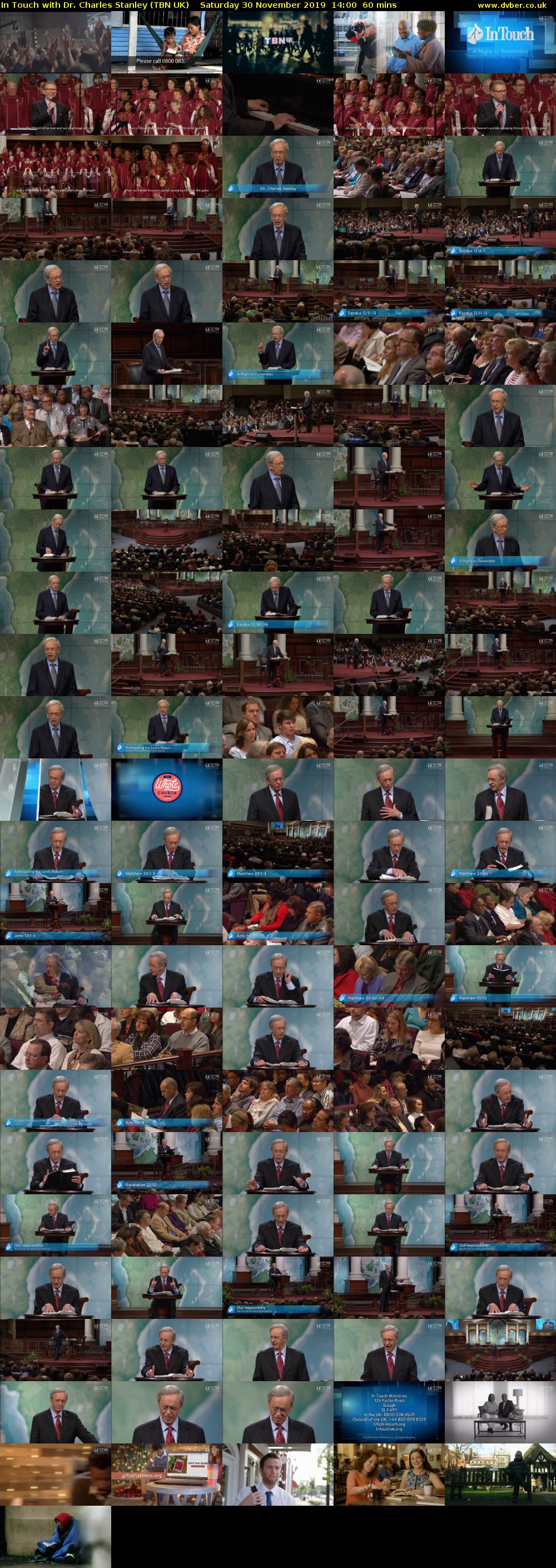 In Touch with Dr. Charles Stanley (TBN UK) Saturday 30 November 2019 14:00 - 15:00