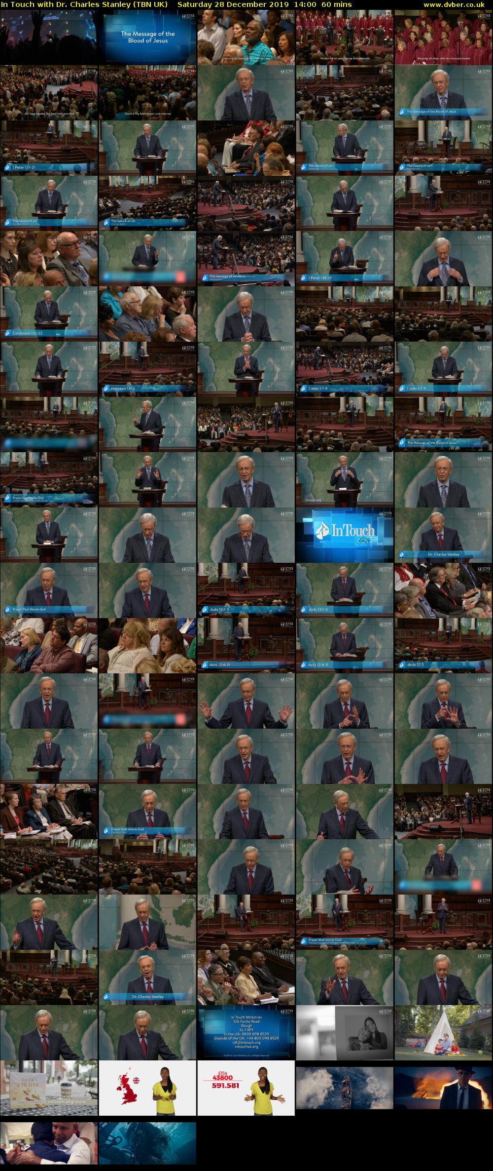 In Touch with Dr. Charles Stanley (TBN UK) Saturday 28 December 2019 14:00 - 15:00
