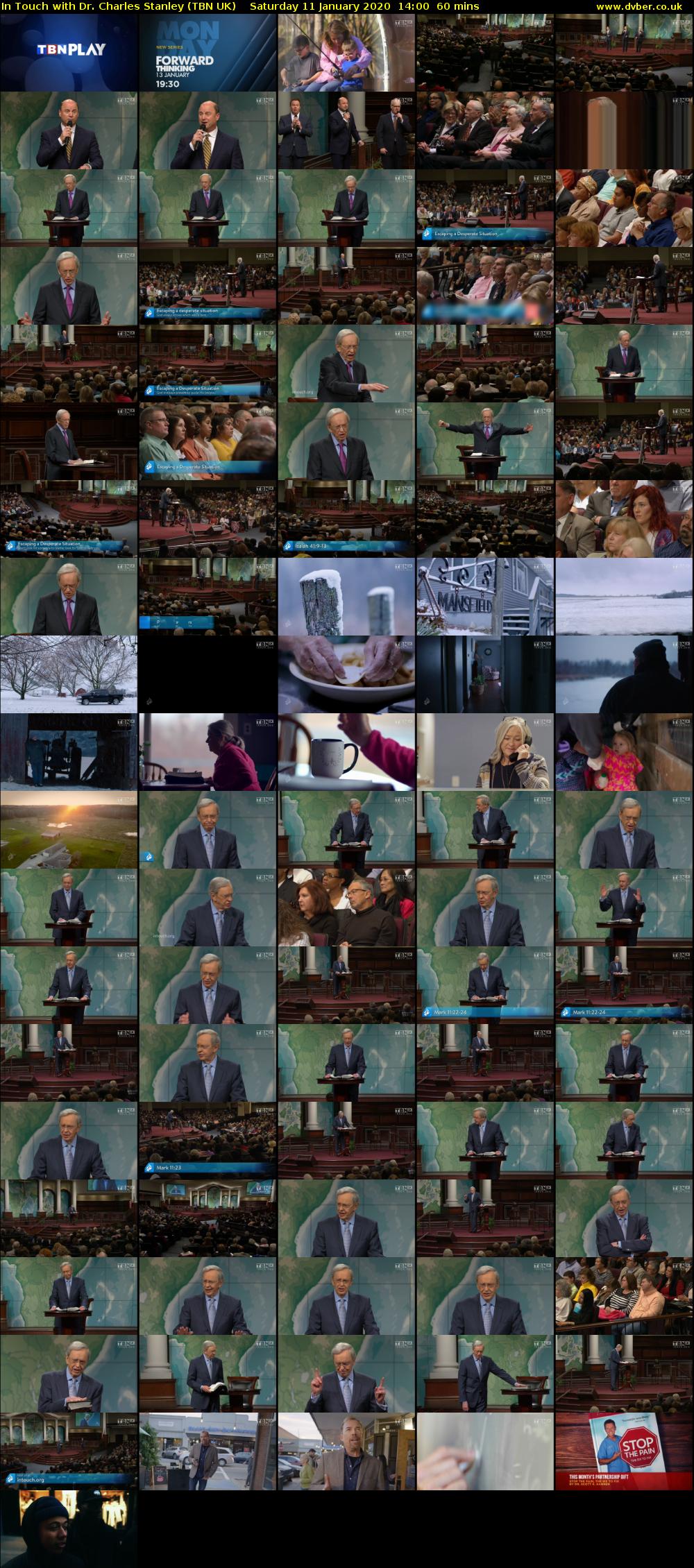 In Touch with Dr. Charles Stanley (TBN UK) Saturday 11 January 2020 14:00 - 15:00