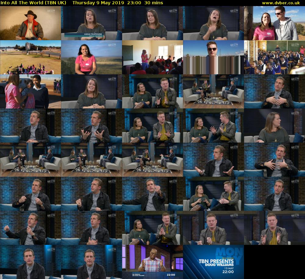 Into All The World (TBN UK) Thursday 9 May 2019 23:00 - 23:30